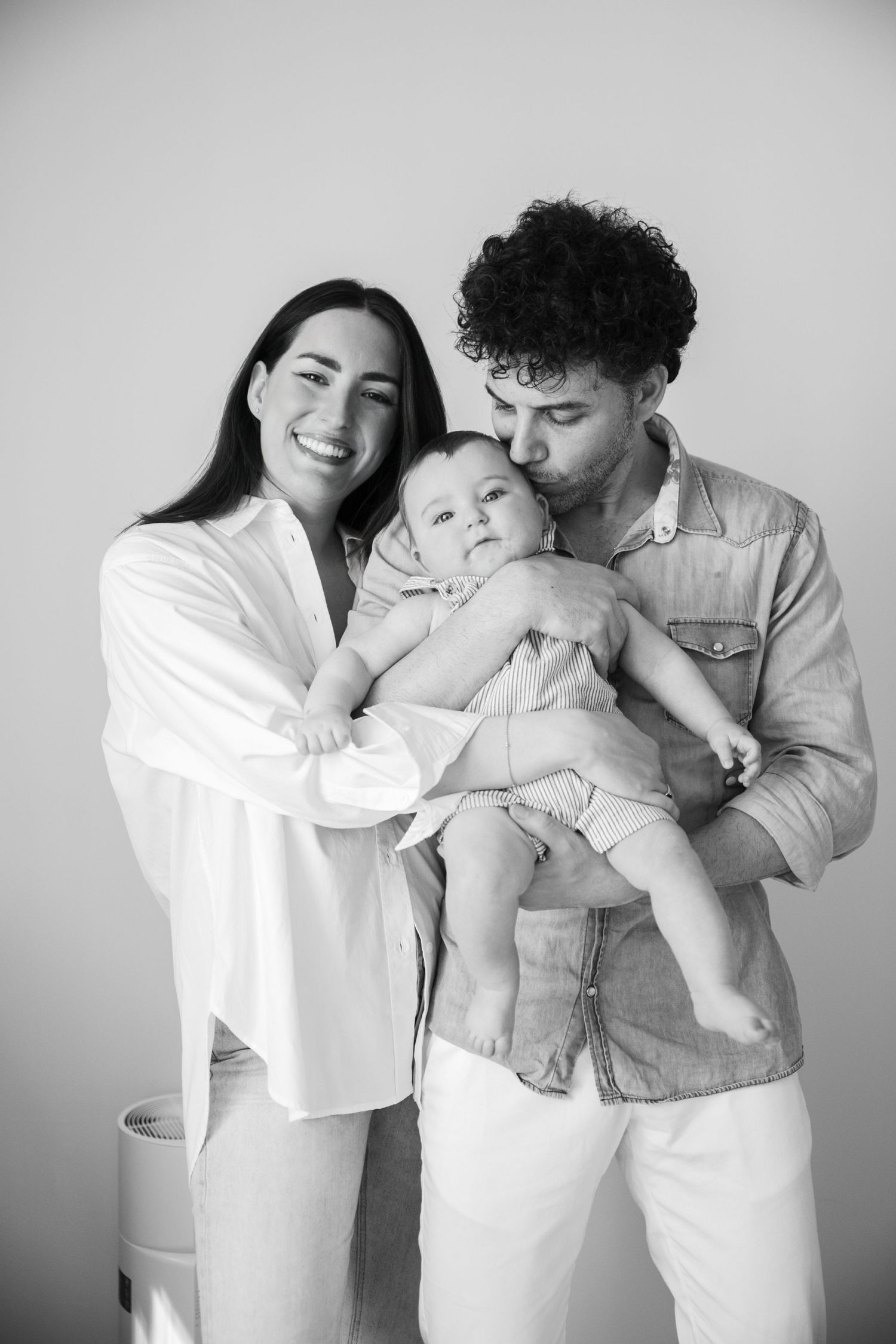 In-studio and on-location newborn, maternity, baby, and child lifestyle sessions. Cinematic style.