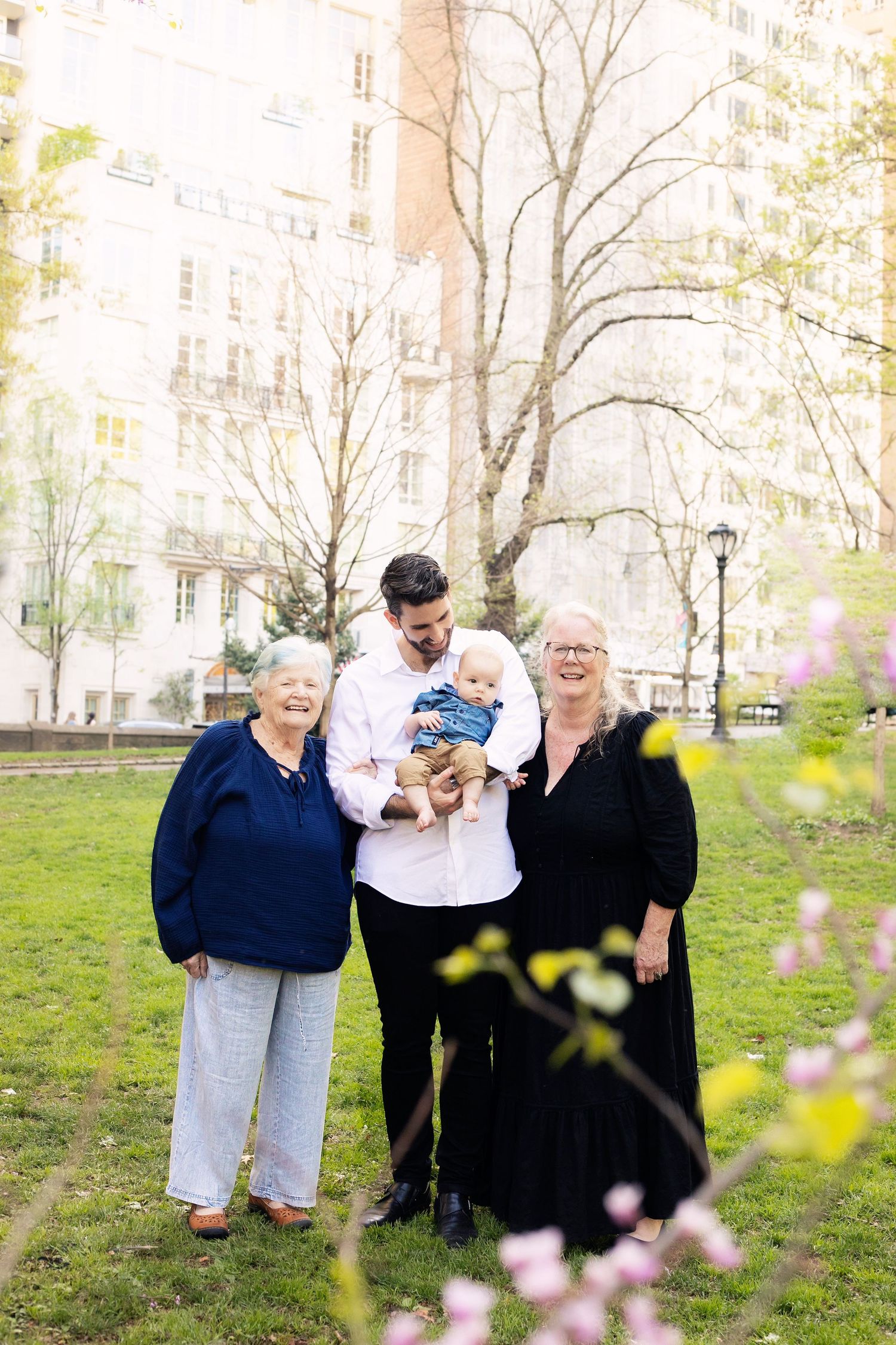 Lifestyle, candid family portraits in New York locations