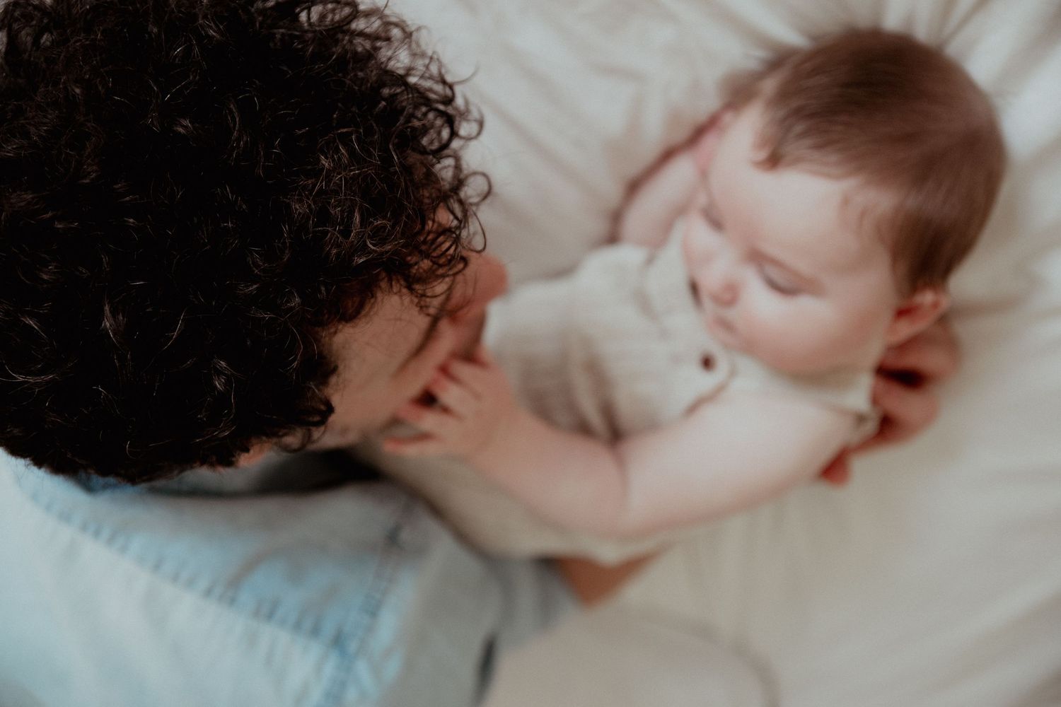 In-studio and on-location newborn, maternity, baby, and child lifestyle sessions. Cinematic style.