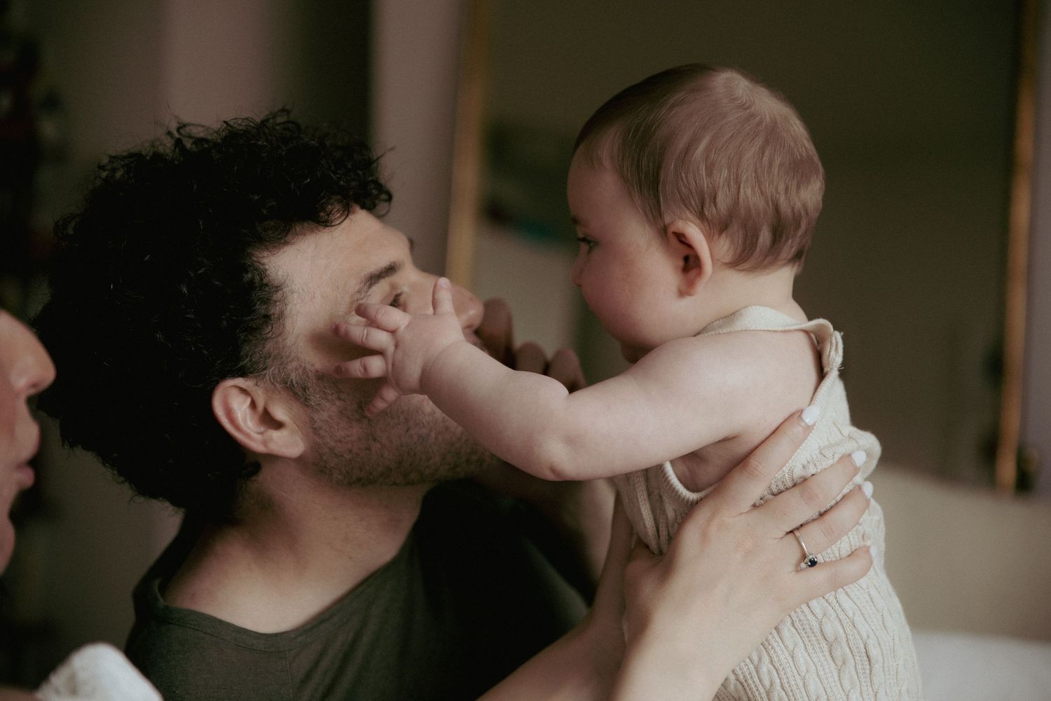 Cinematic style family session New Jersey.