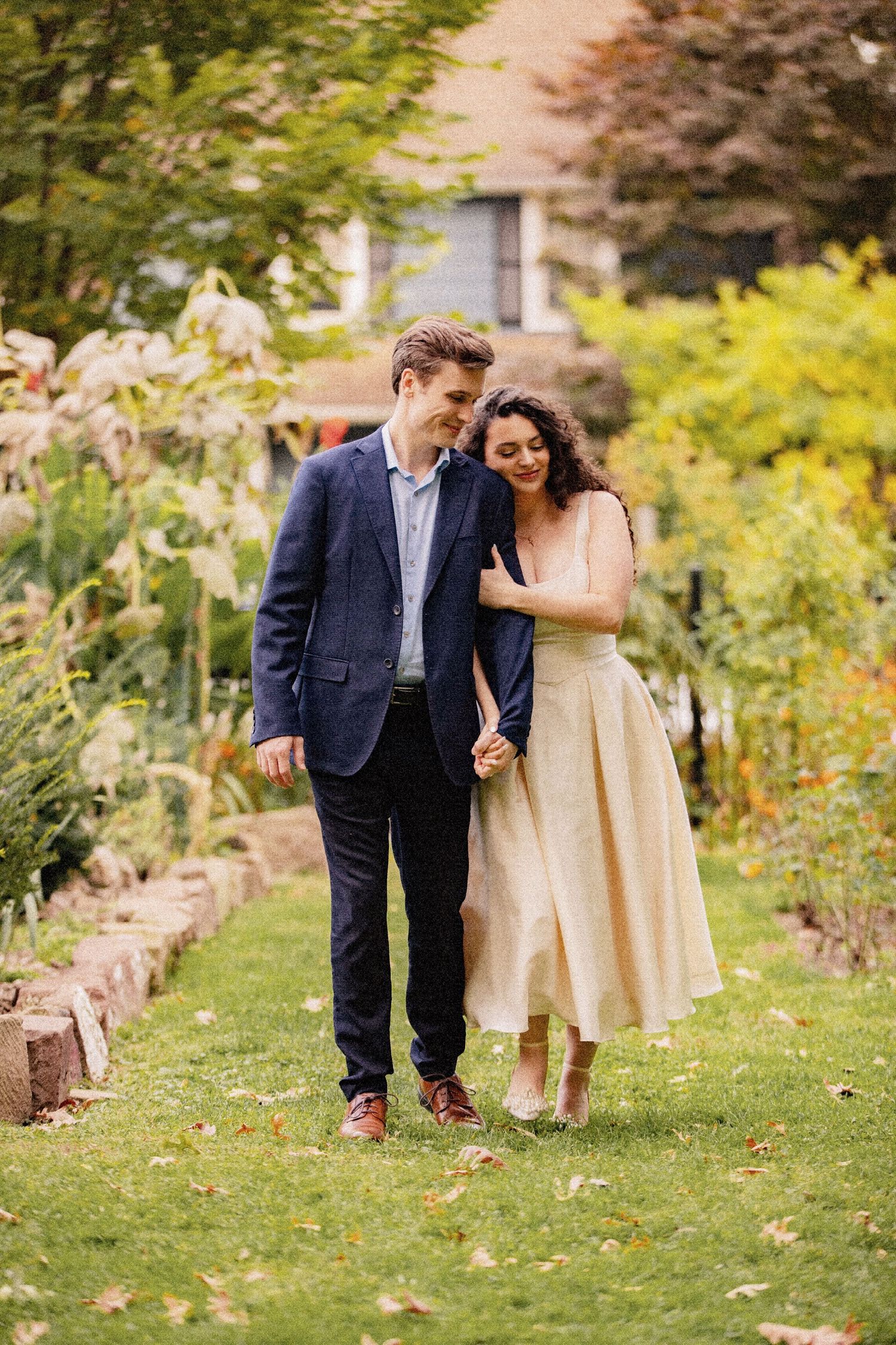 Engagement photoshoot, cinematic style photography in Hoboken, New Jersey