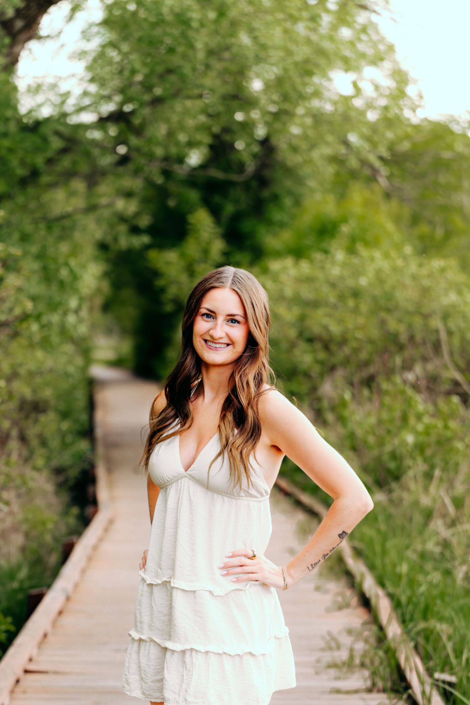 Senior portrait session near Columbia County, Wisconsin. Natural light and personality-filled images.