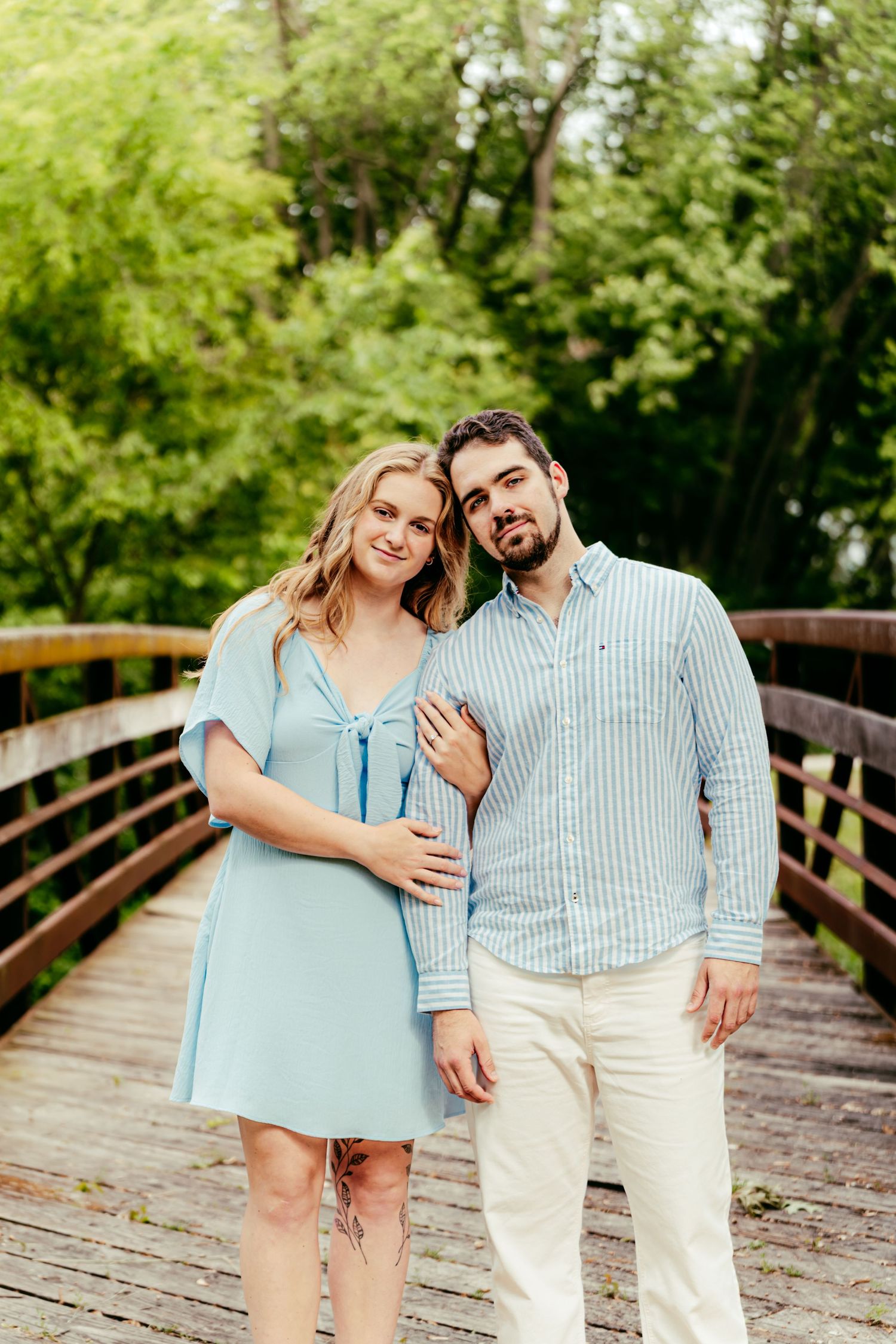 Romantic outdoor couples portrait session near Columbia County, WI . Authentic moments, natural light, and genuine connection.