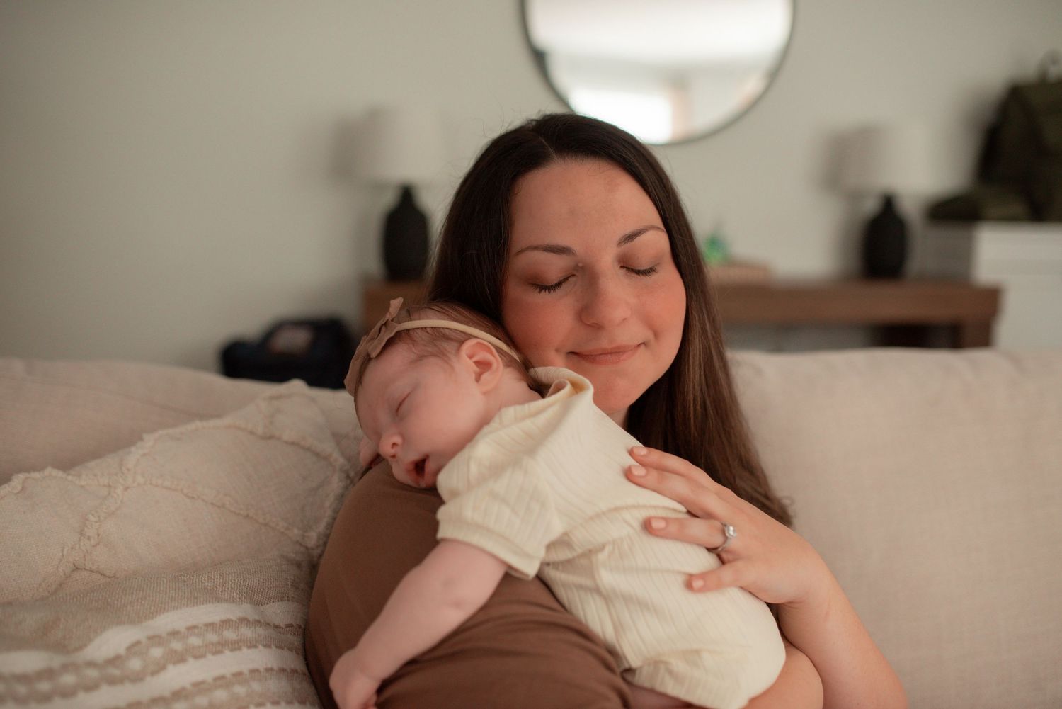 newborn and motherhood