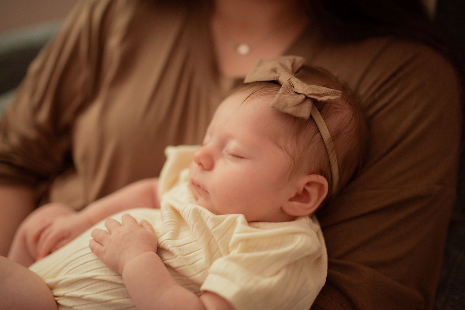 newborn resting