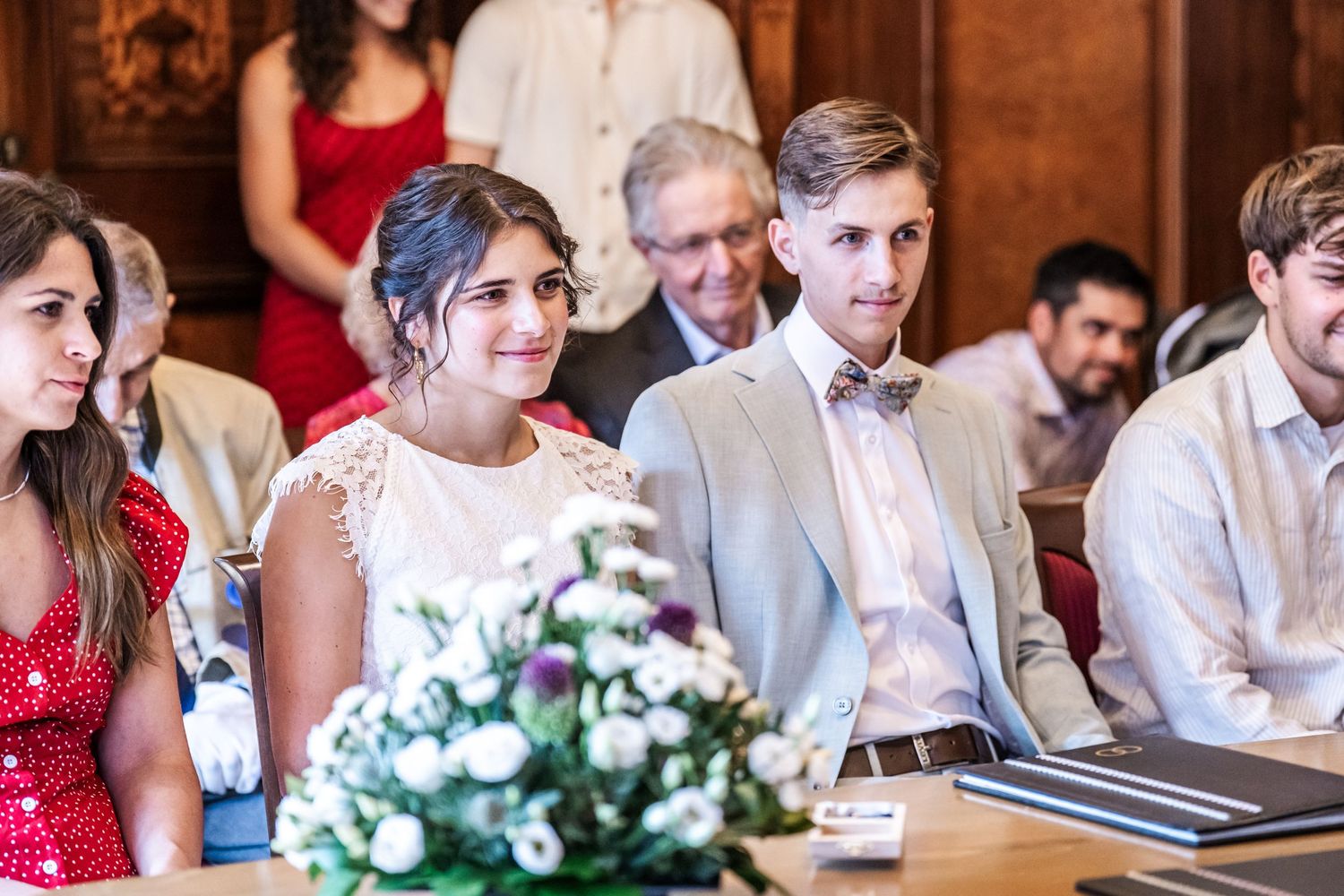 Hochzeit Standesamt Freiburg im Breisgau Brautpaar nach Trauung