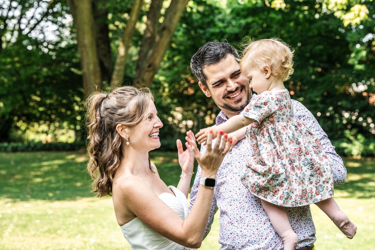 Familienshooting in Aachen – Eltern mit kleiner Tochter