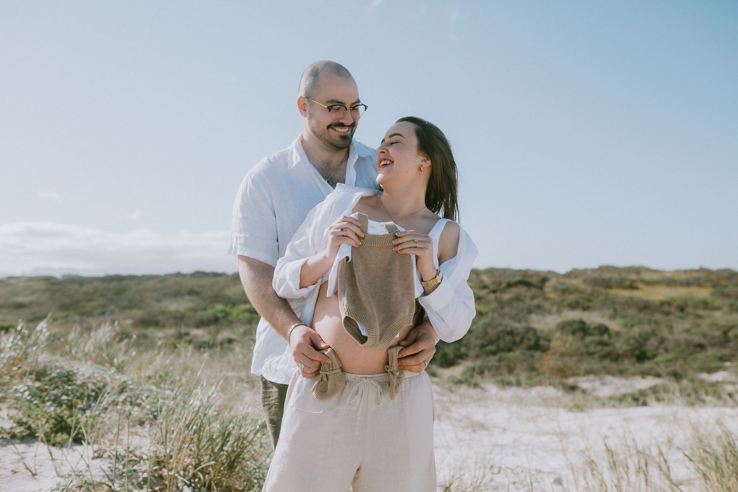 Maternity shoot props at a maternity shoot in Cape Town