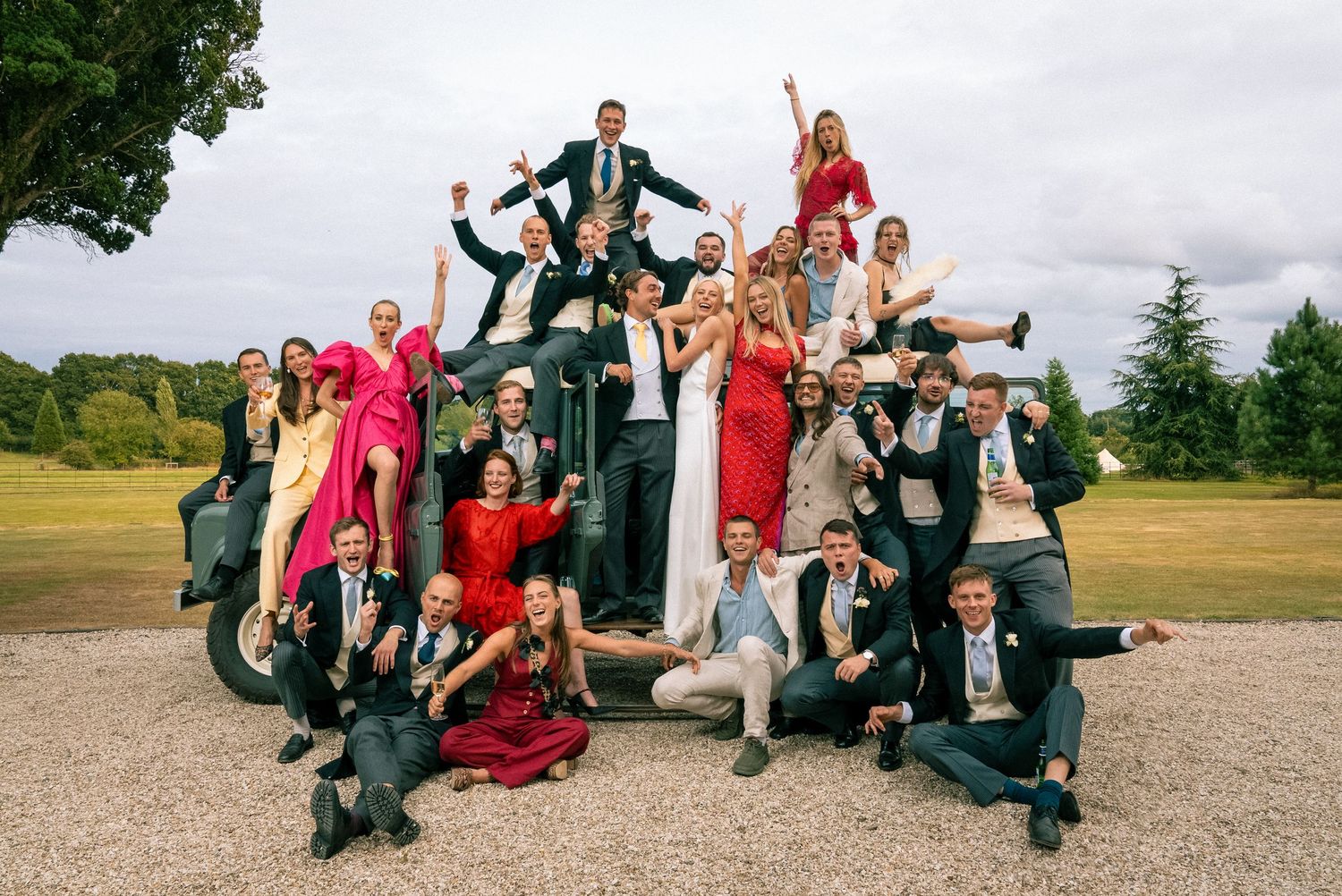 Wedding Party Photograph