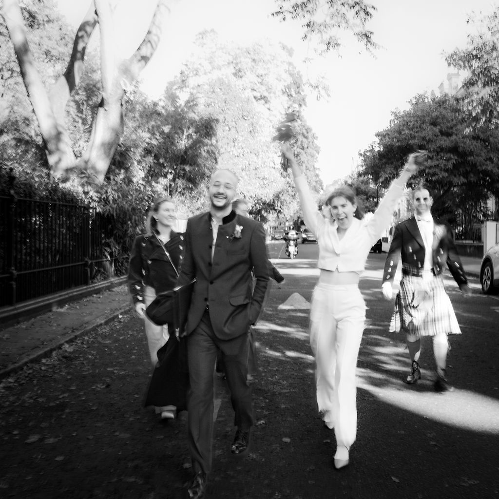 Husband and Wife Wedding Photograph