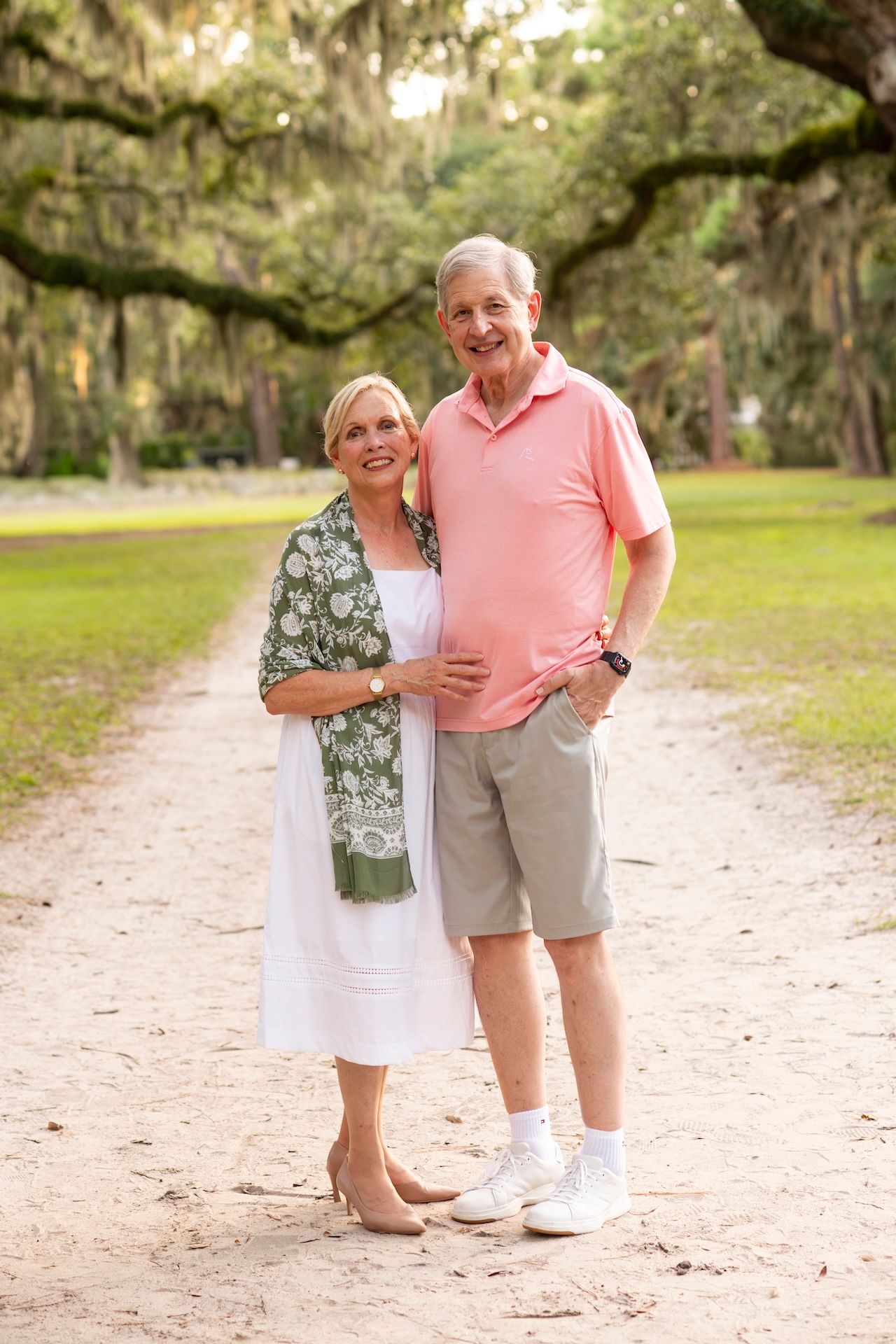 Grandparents portrait during a Hilton Head Island extended family photography session.
