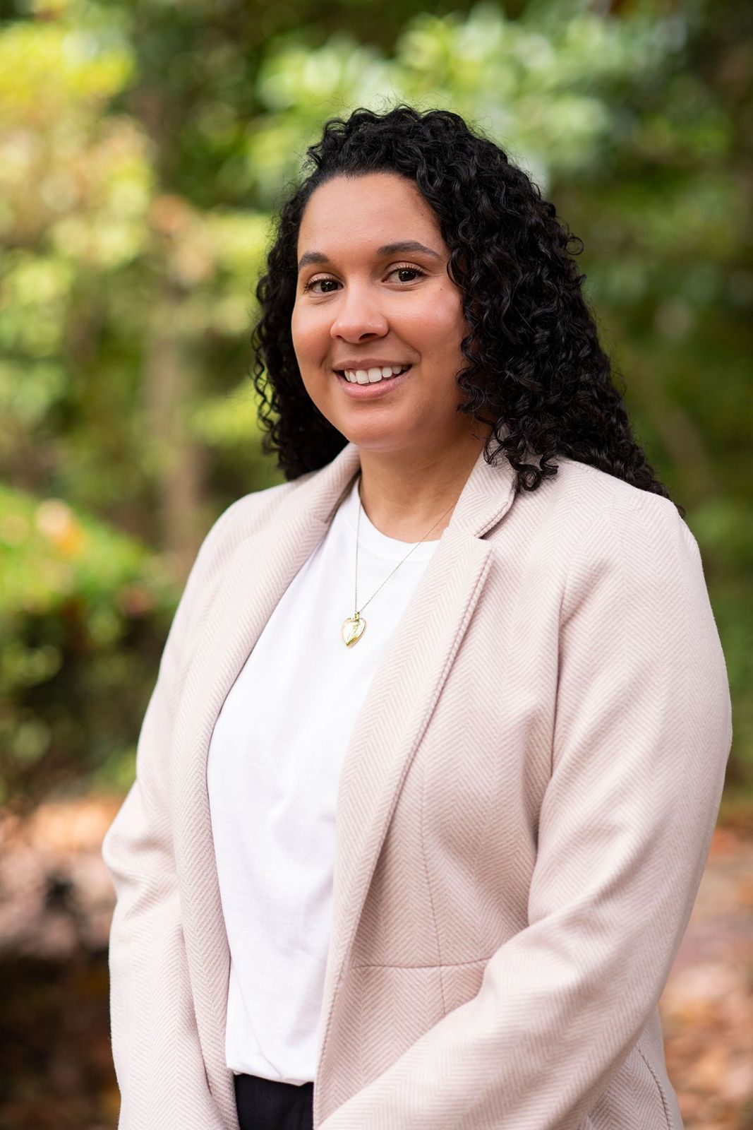 Outdoor professional headshots in Savannah GA park