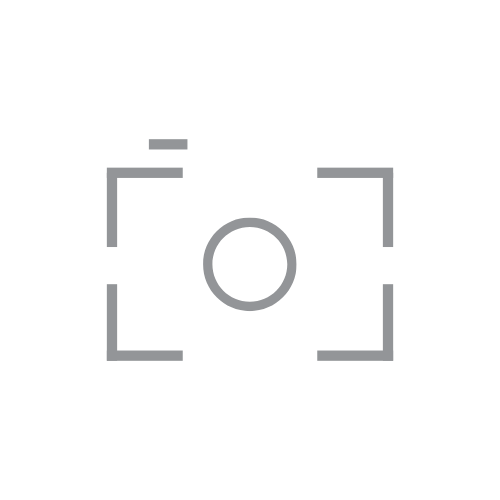 Simple camera viewfinder or focus frame icon in minimalist gray lines on white background.