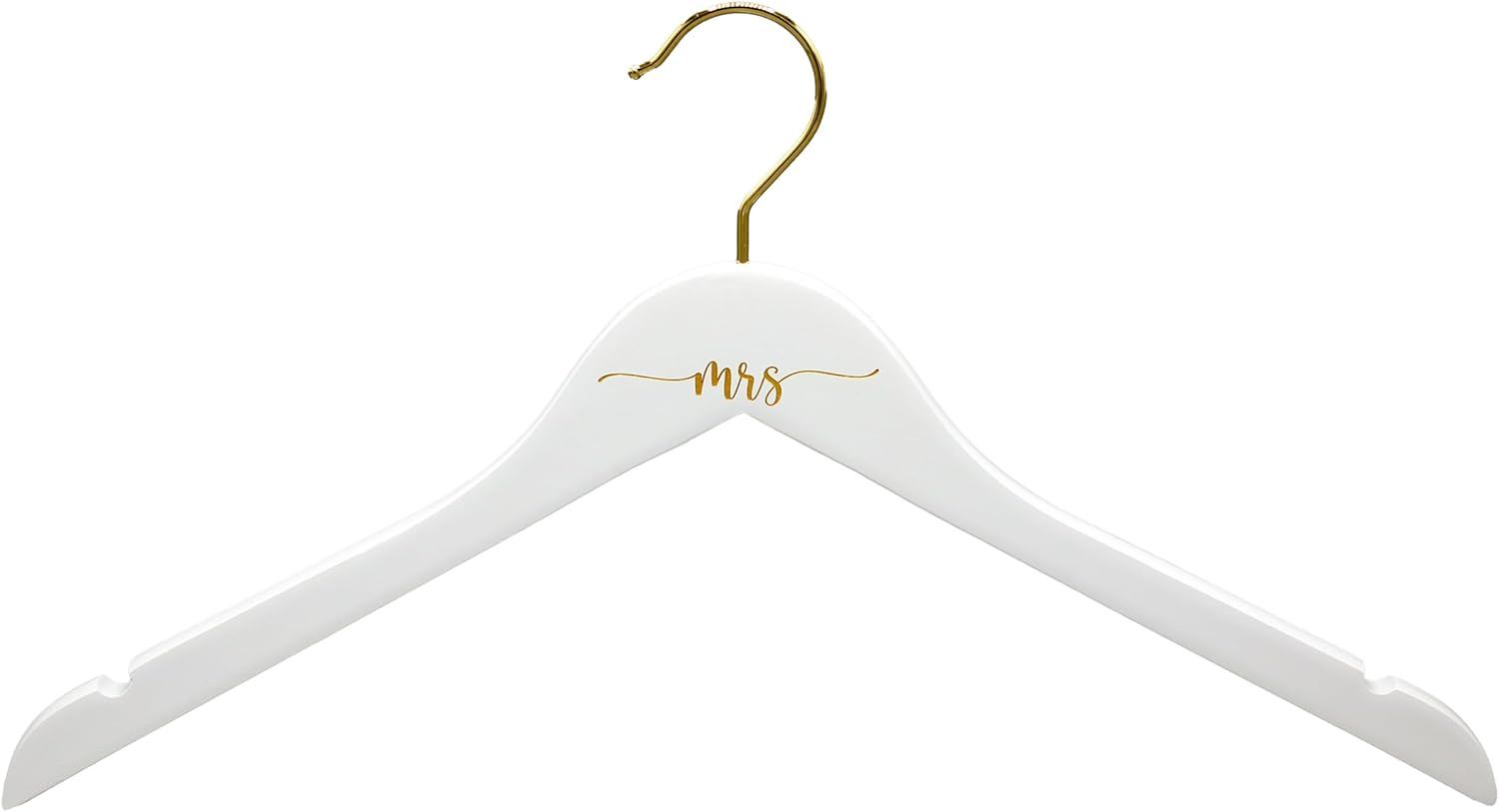 White dress hangers on empty clothes rack against white wall provide sleek minimalist design aesthetic.