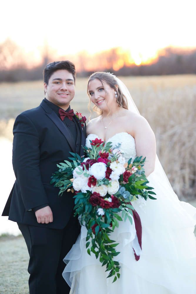 Photographers' wedding photo.