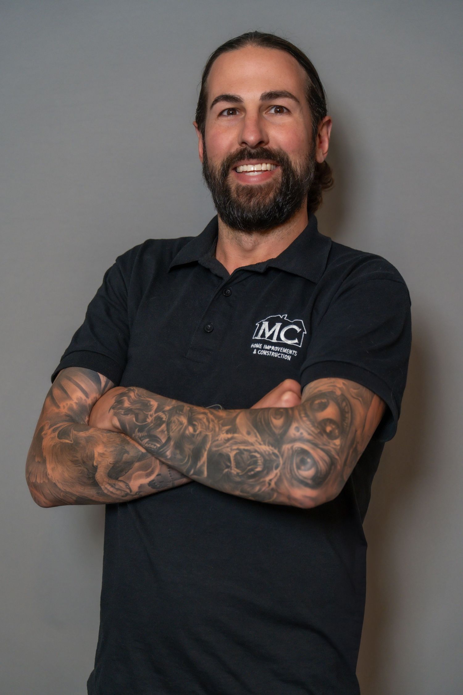 Professional headshot of business owner captured by Melanie Tamara Photography in New Jersey