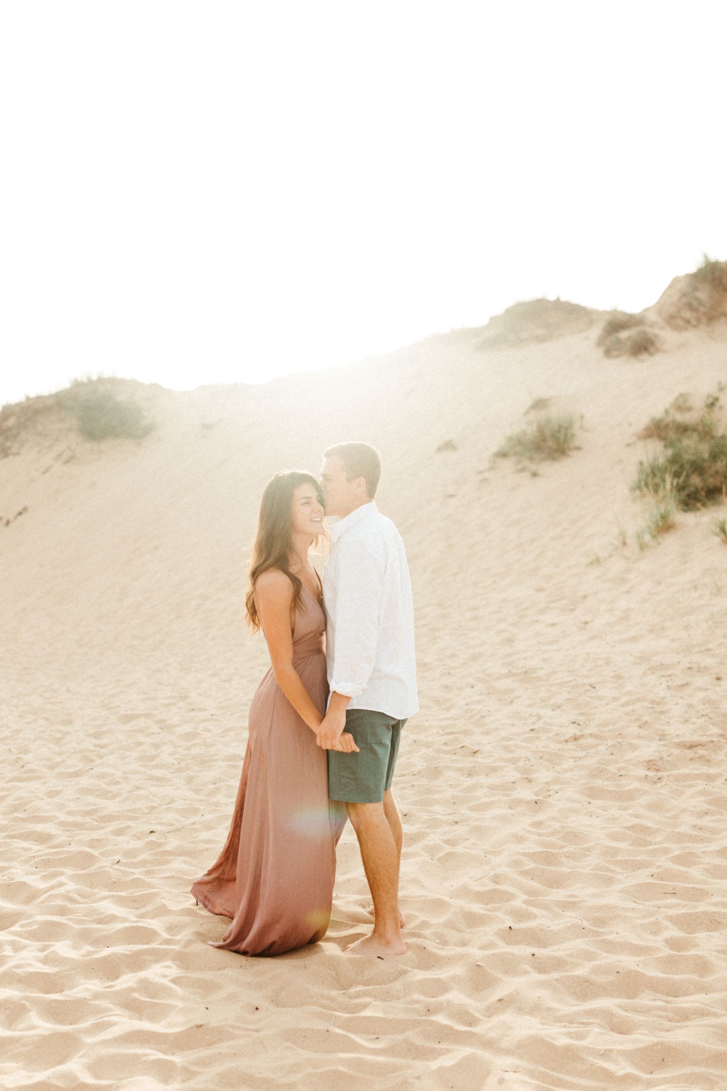 Sleeping bear dunes engagement photos, Northern Michigan wedding photographer