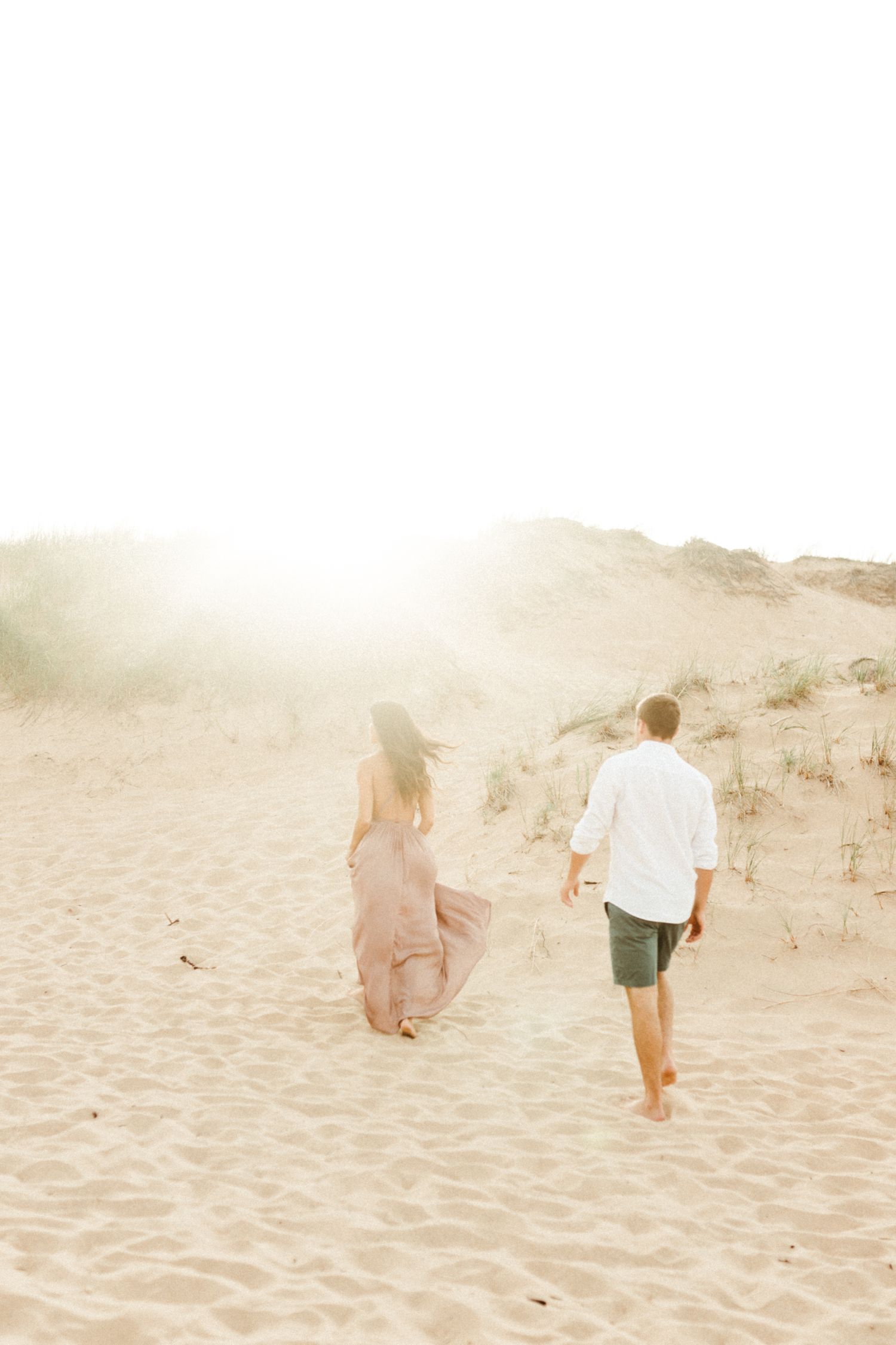 Sleeping bear dunes engagement photos, Northern Michigan wedding photographer