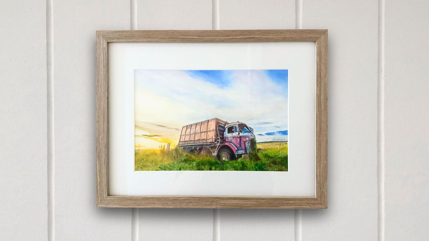 Completed artwork by landscape and wildlife artist, Katelizabeth.