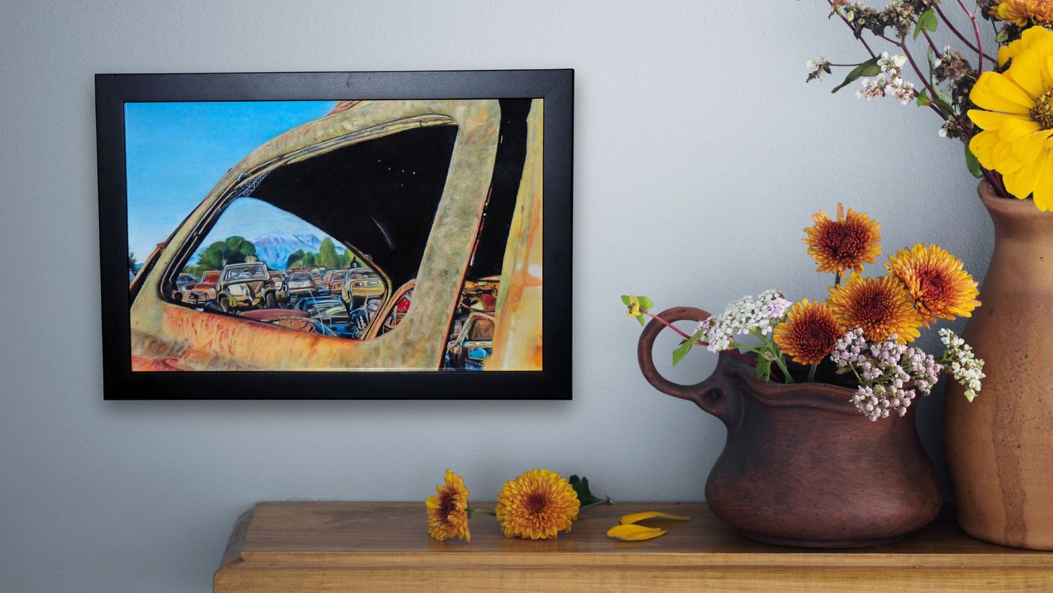 Completed artwork by landscape and wildlife artist, Katelizabeth.
