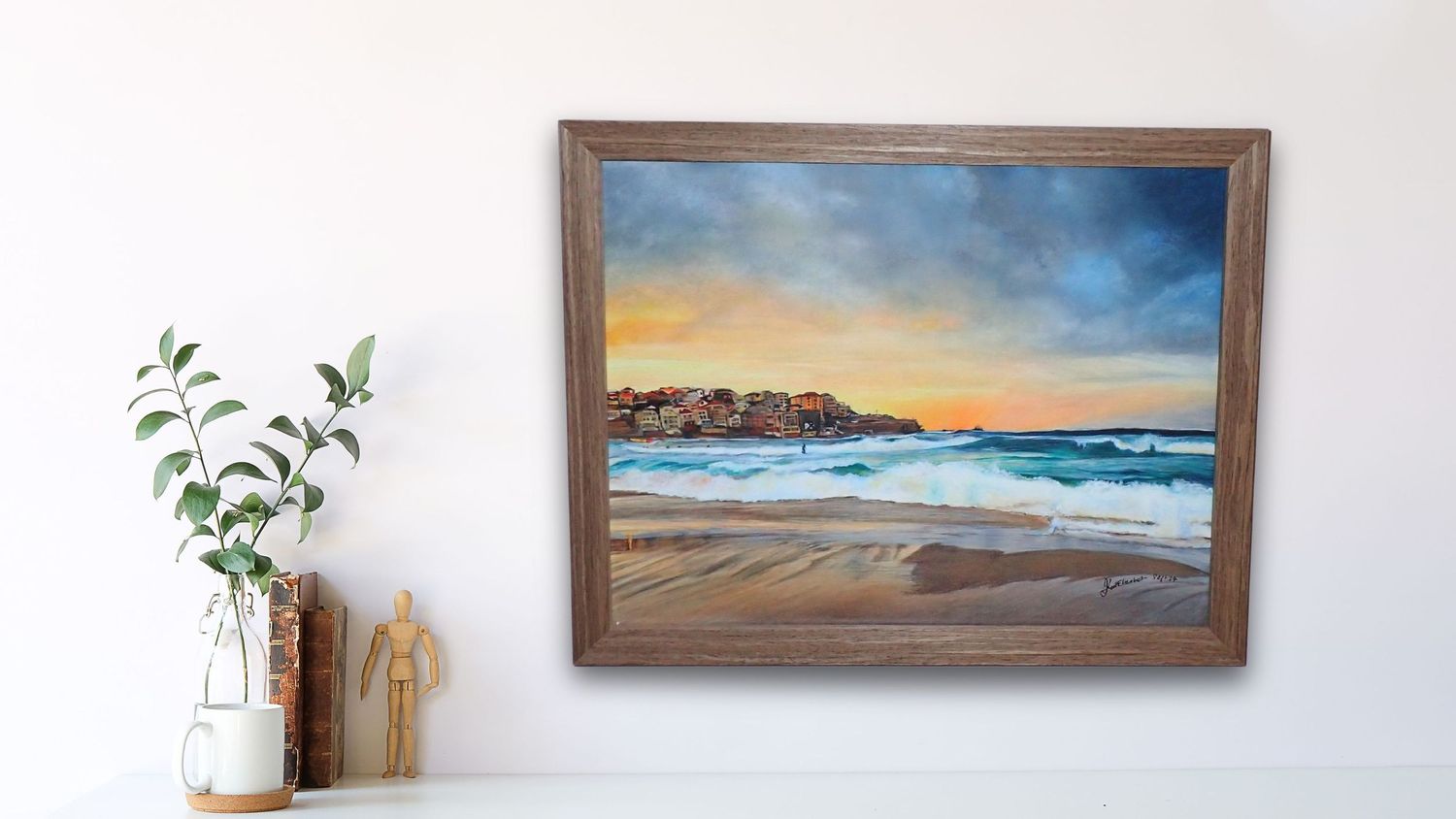 Completed artwork by landscape and wildlife artist, Katelizabeth.