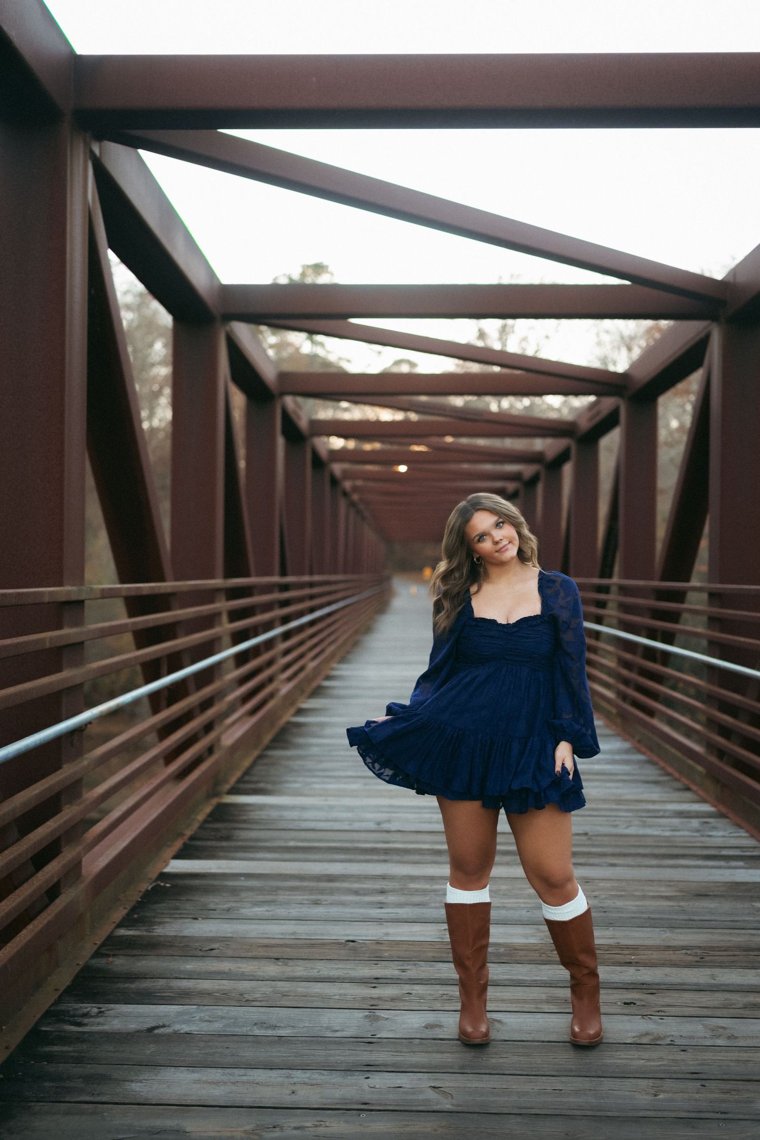 Raleigh photographer greenway trail portraits