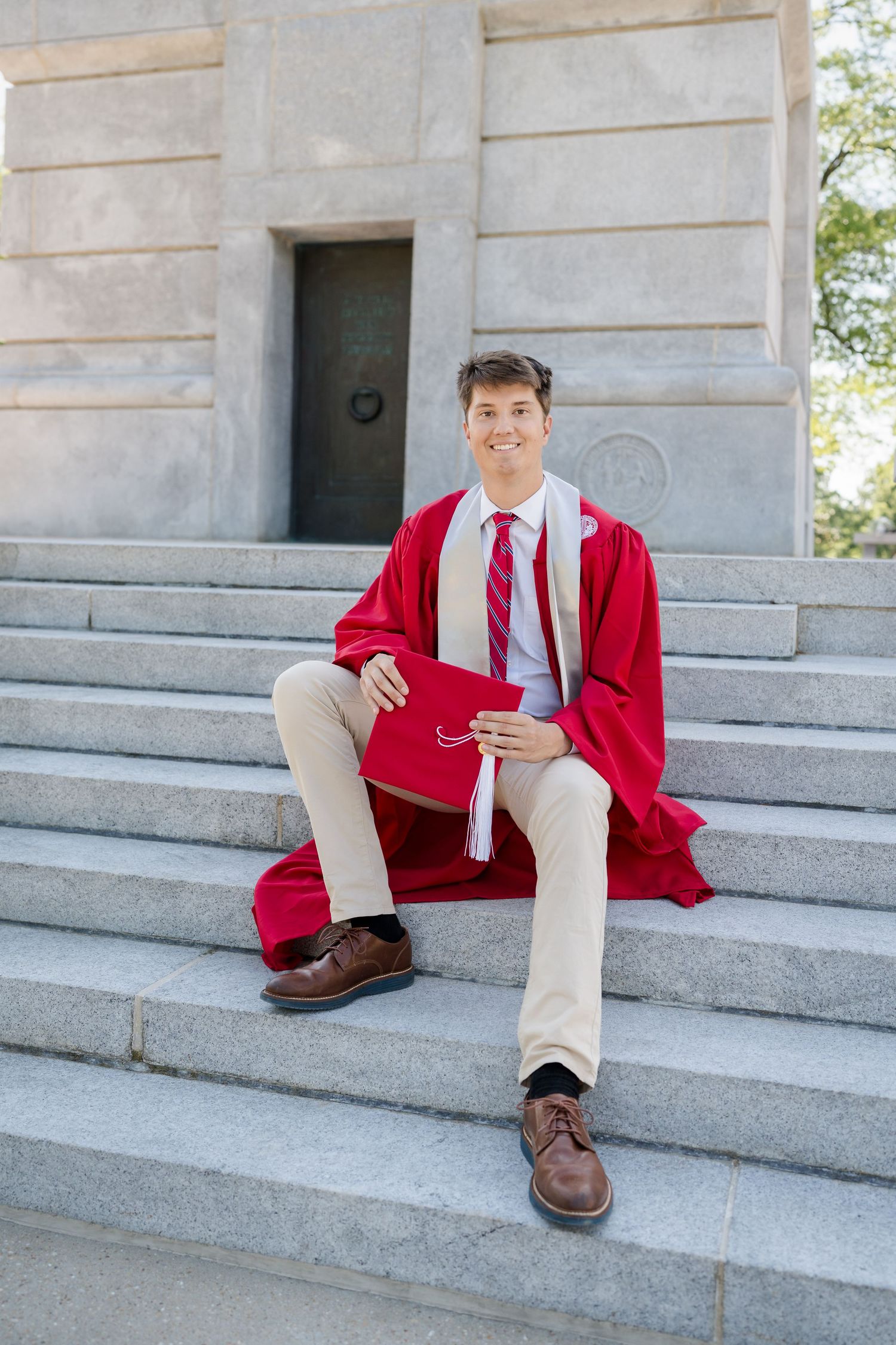 Raleigh photographer NC State graduation photos