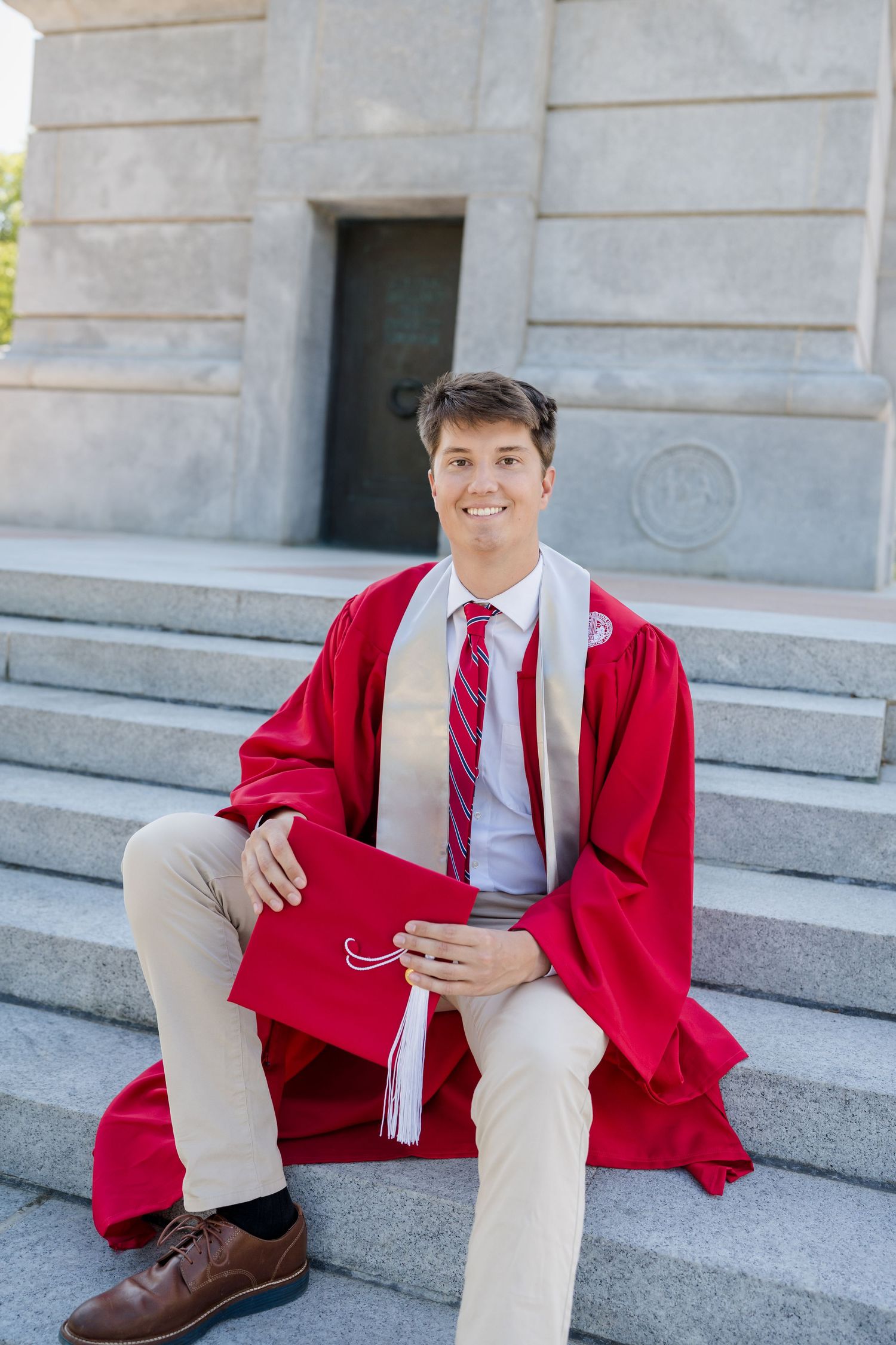 Raleigh photographer NC State graduation photos