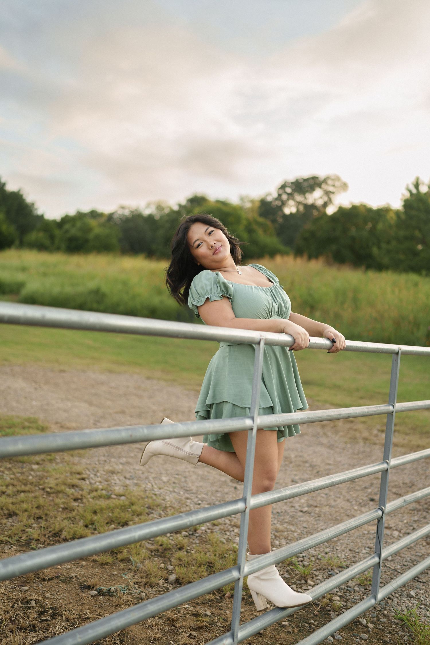 Raleigh NC Senior Portrait Photographer at Dix Park