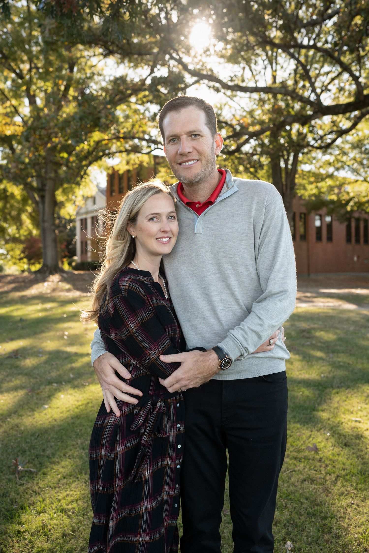 Family portraits at Dix Park Raleigh NC with natural light and greenery