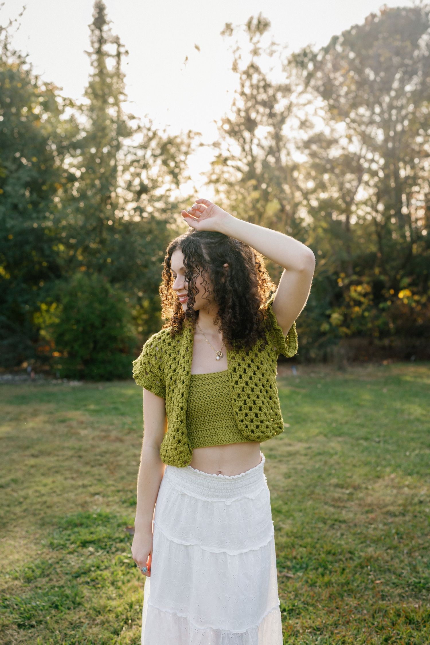 Raleigh North Carolina High School Senior Photographer at JC Raulston Arboretum