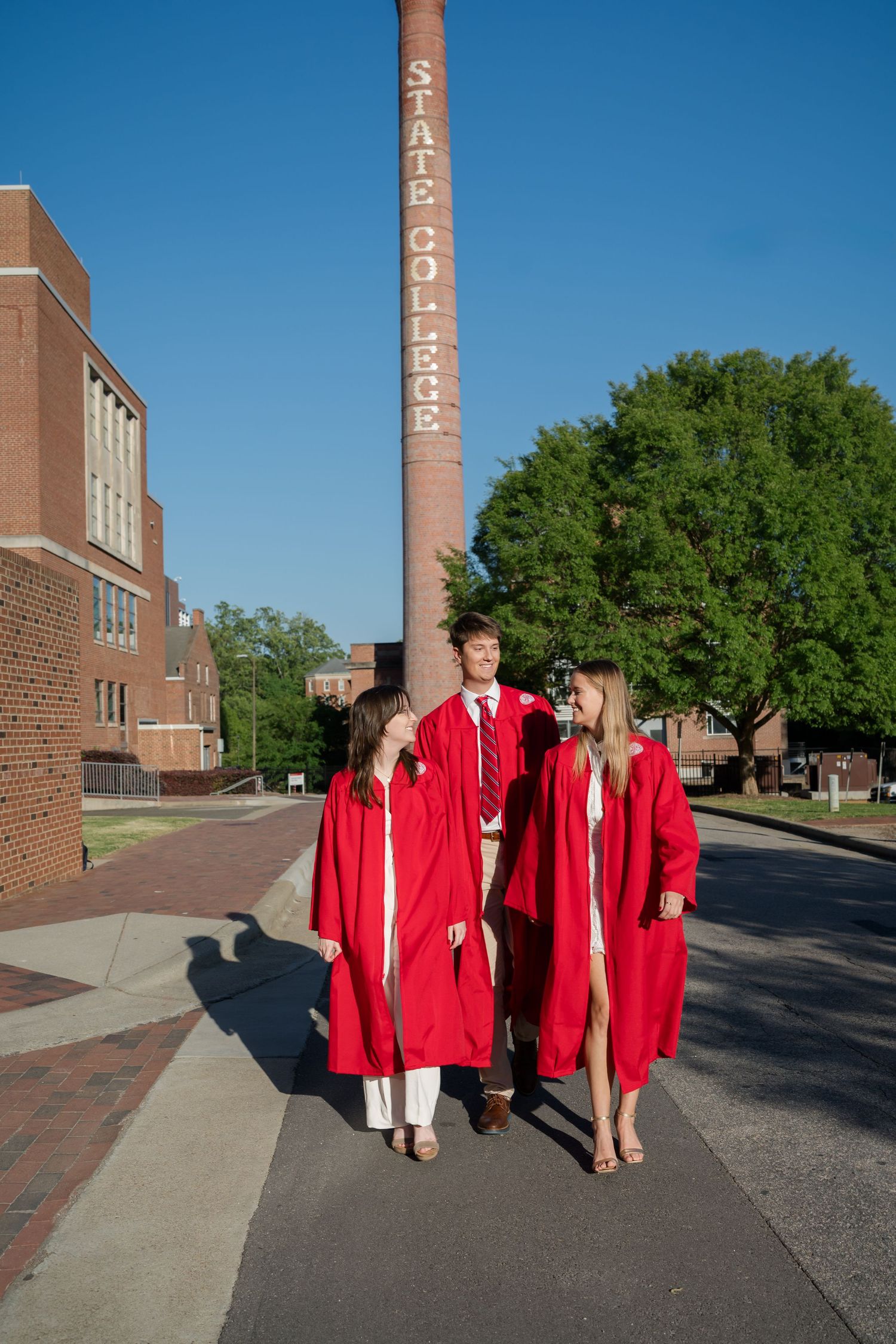 Raleigh photographer NC State graduation photos