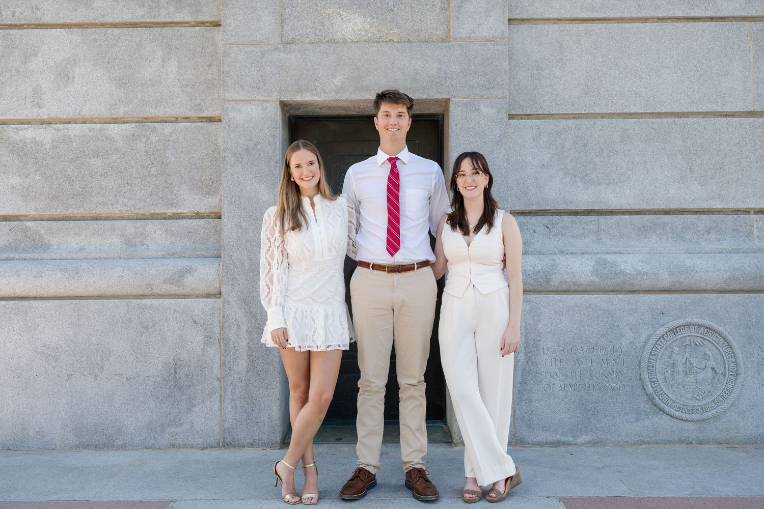 Raleigh photographer NC State graduation photos