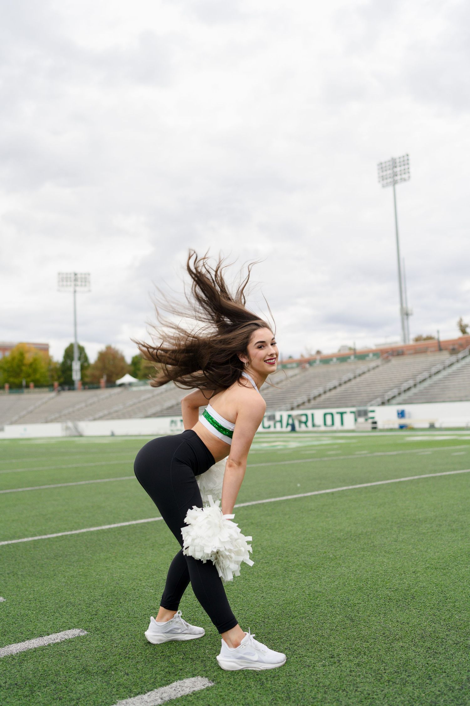 dance portrait at UNC Charlotte - contemporary movement