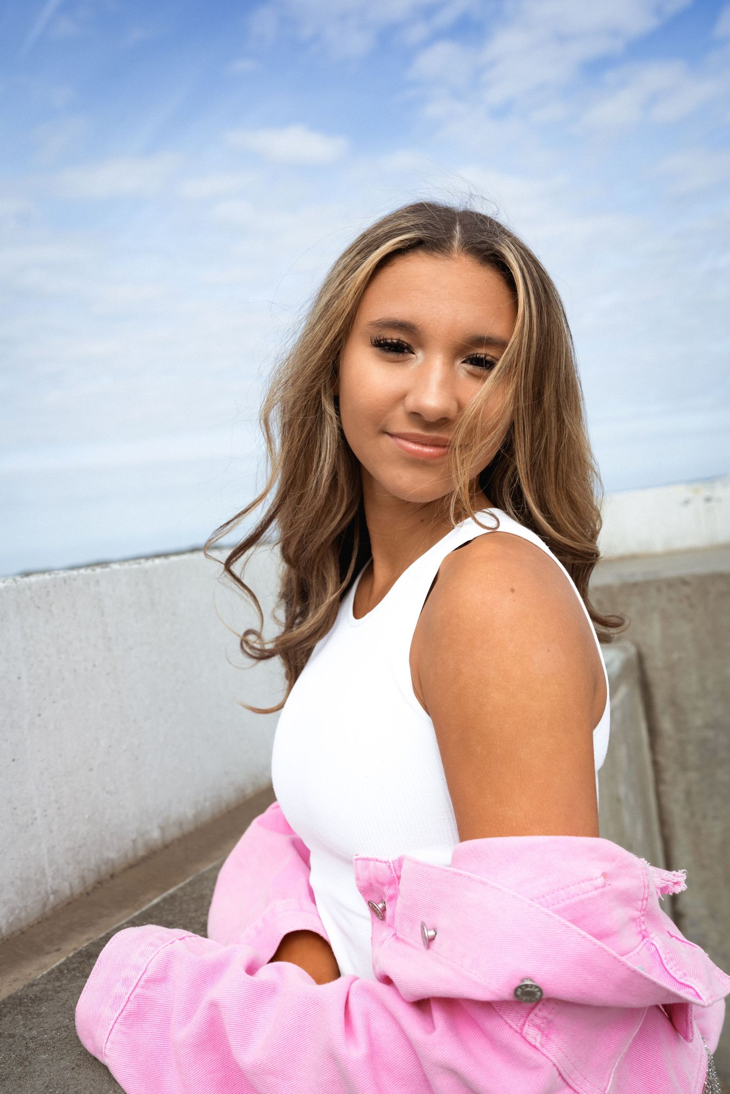Sweet 16 milestone birthday portrait session in Raleigh NC
