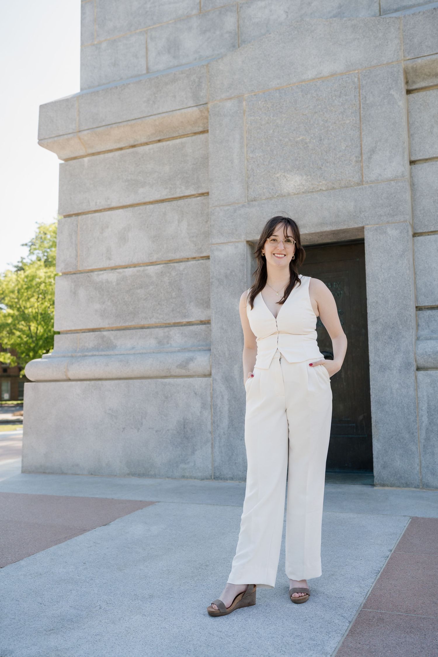 NC State University graduate portrait in Raleigh NC by Stephanie Marie Imagery