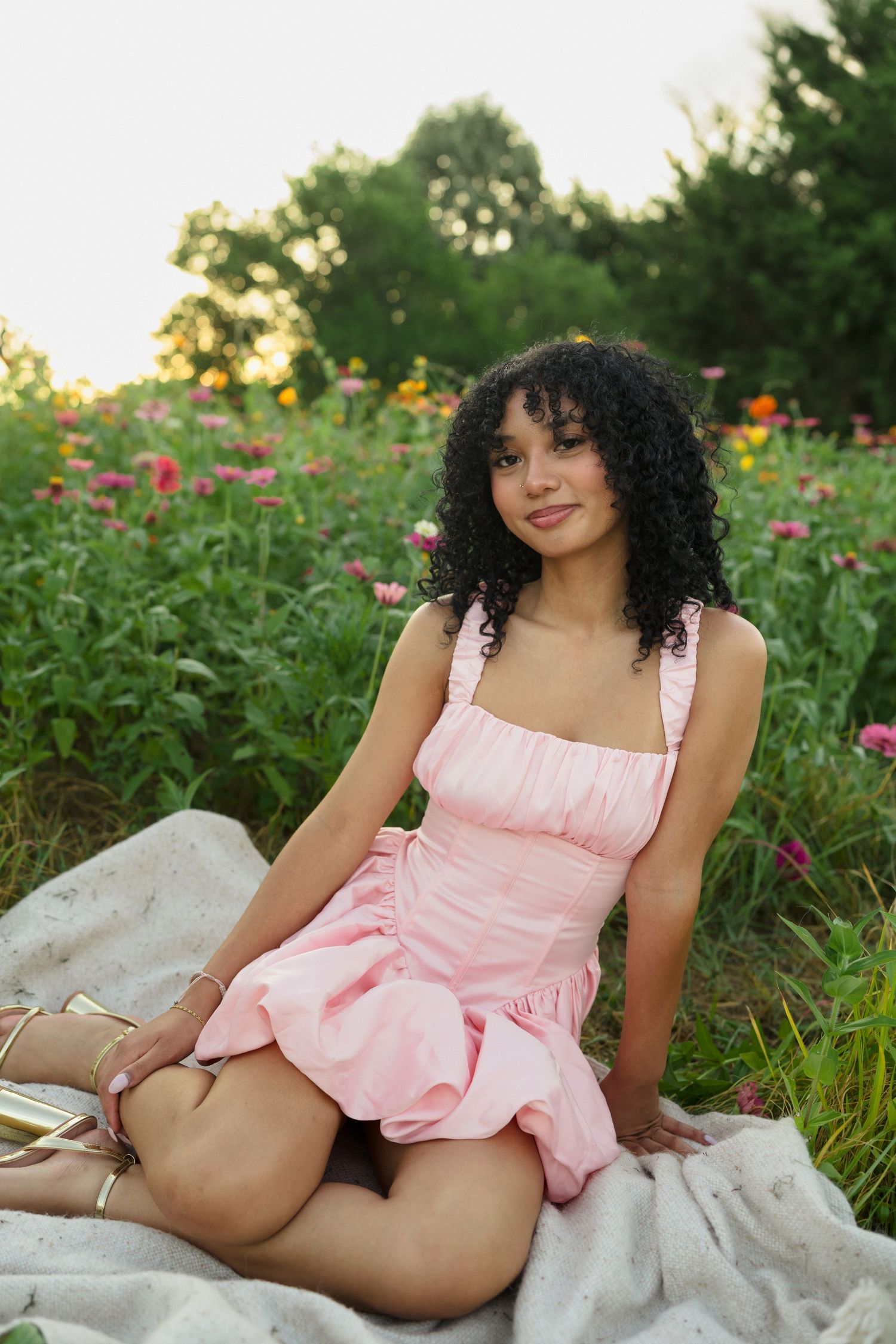 Sweet 16 milestone birthday portrait session in Raleigh NC
