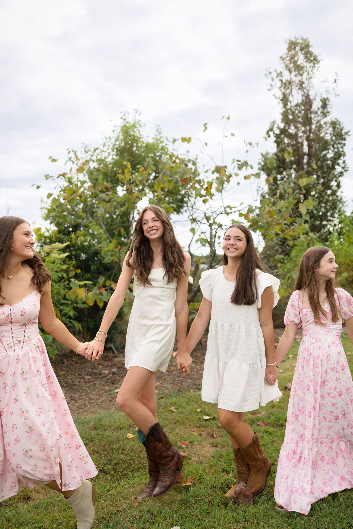 Candid birthday group session in Raleigh North Carolina