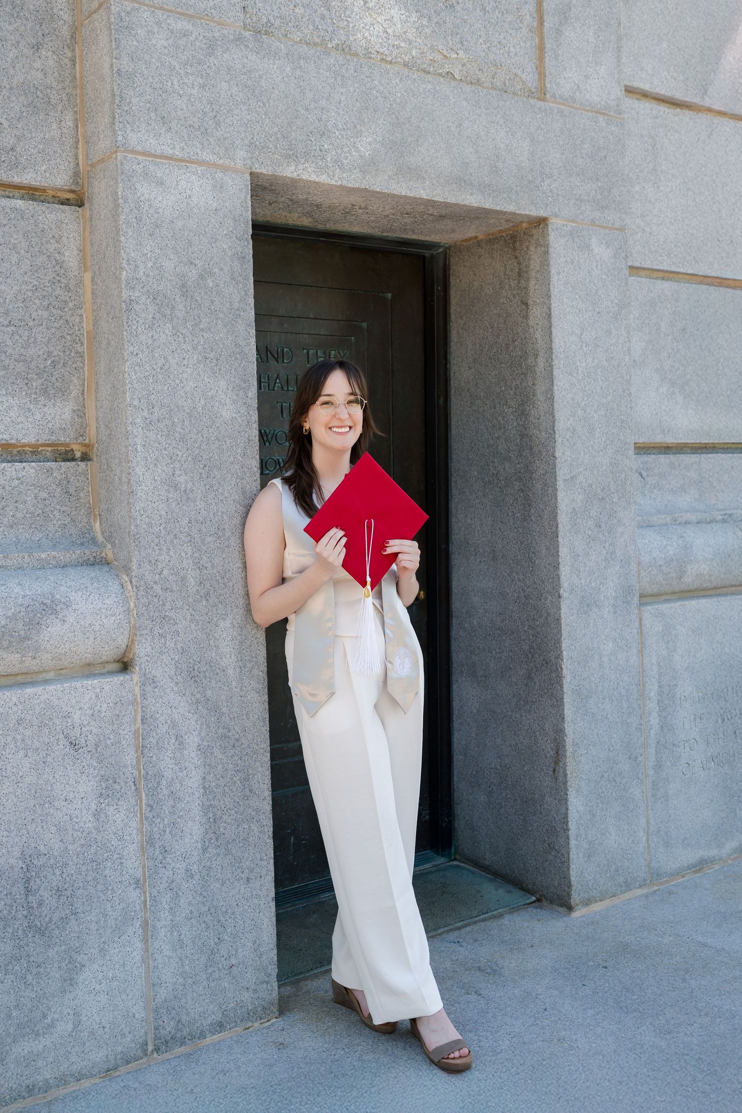 Raleigh photographer NC State graduation photos