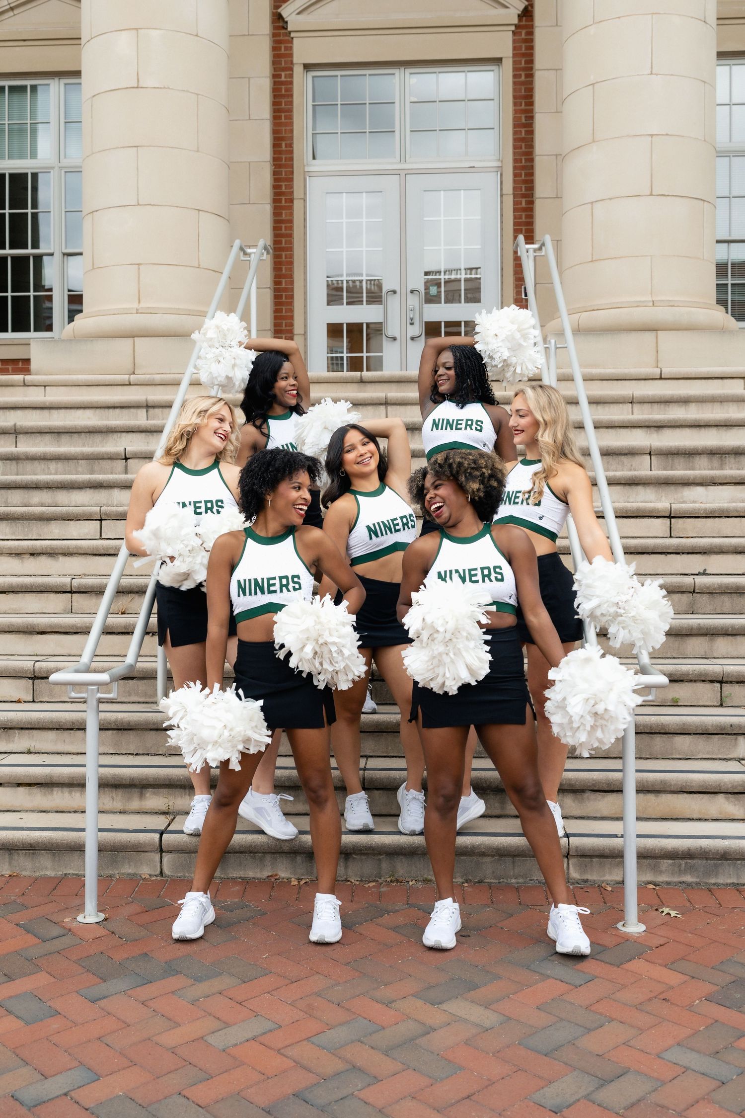 dance portrait at UNC Charlotte - contemporary movement