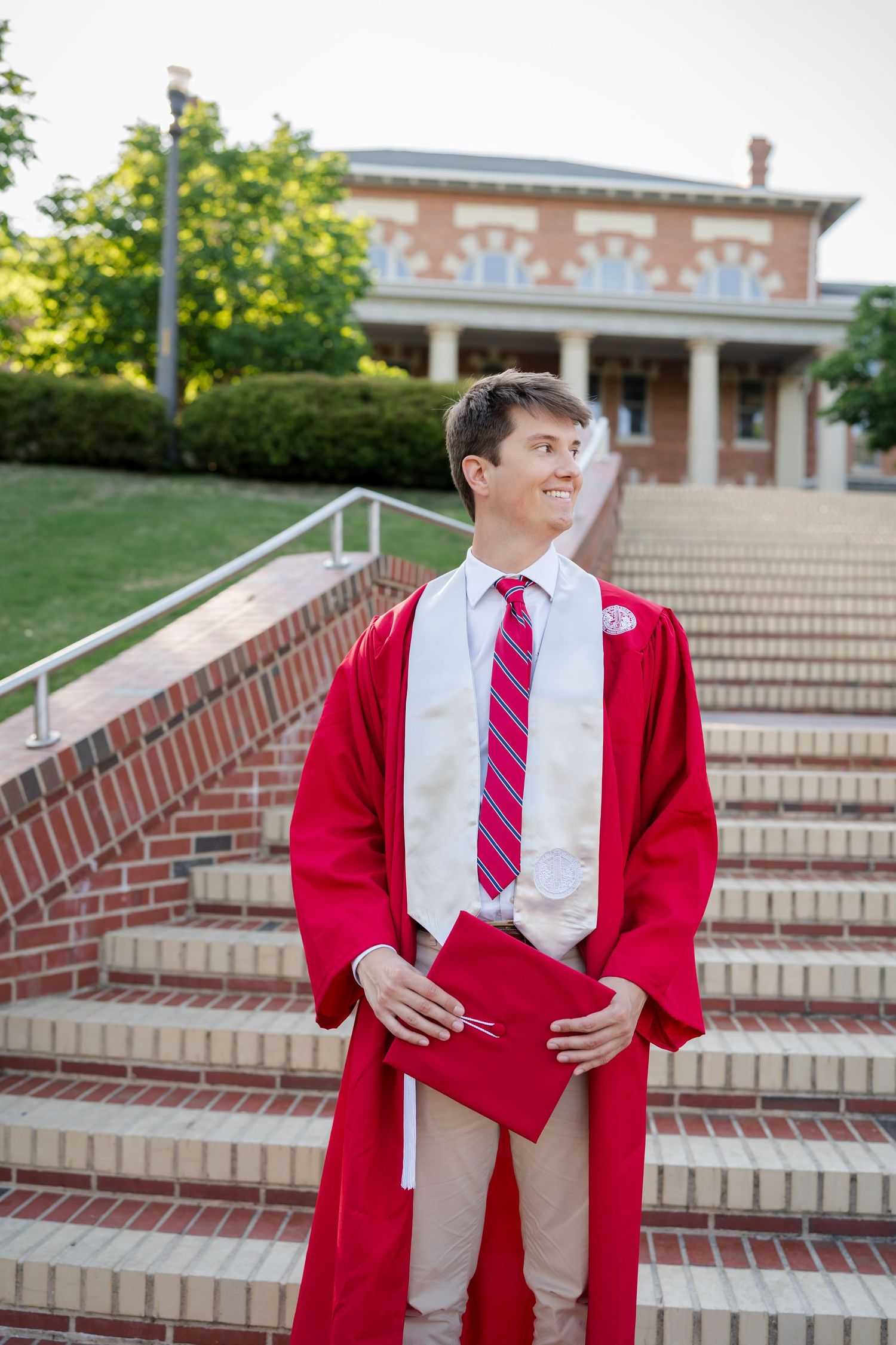 Raleigh photographer NC State graduation photos