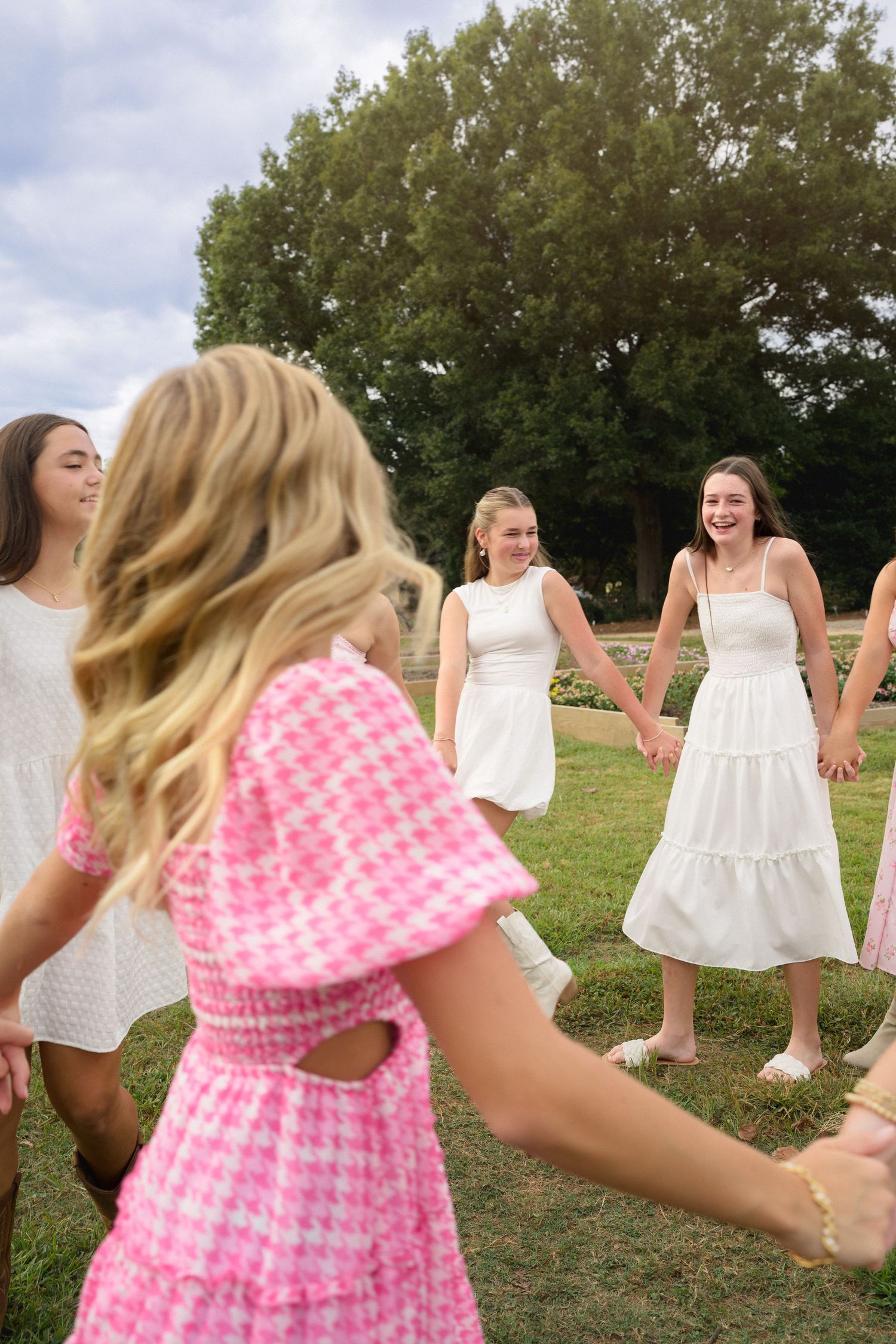 Group birthday portraits in Raleigh North Carolina