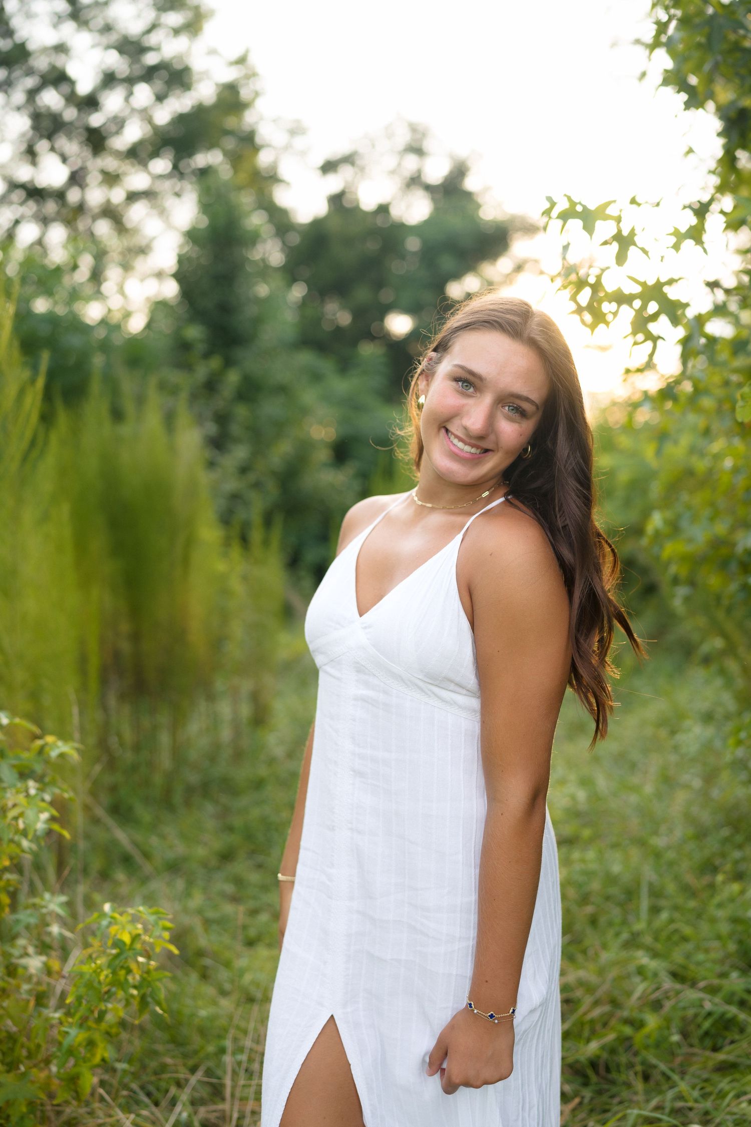 Portrait of high school girl in Raleigh NC by Stephanie Marie Imagery