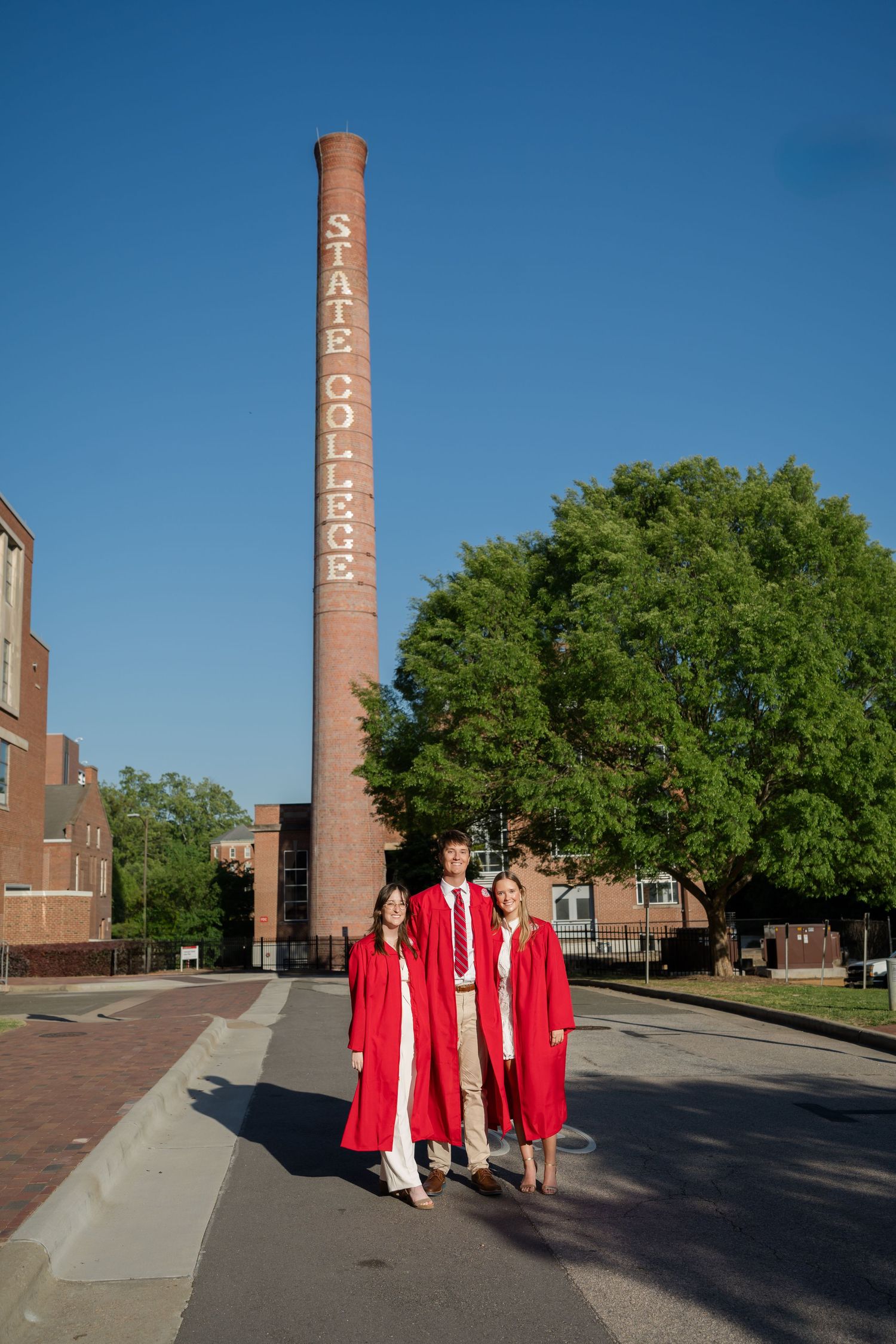 Raleigh photographer NC State graduation photos
