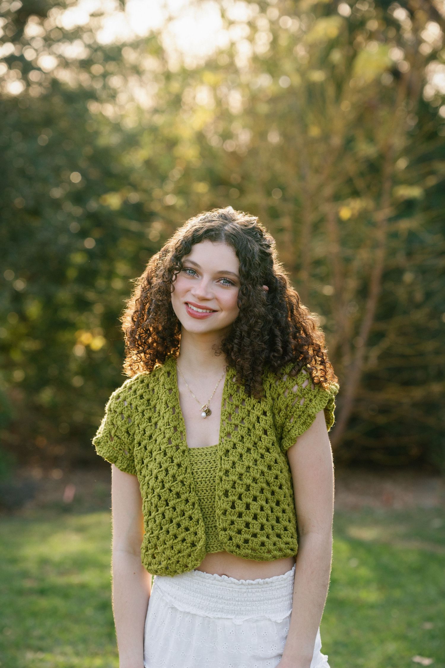 Raleigh North Carolina High School Senior Photographer at JC Raulston Arboretum