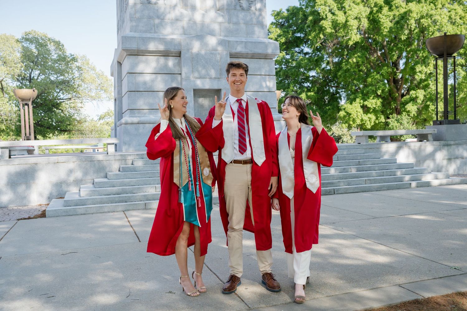 Raleigh photographer NC State graduation photos