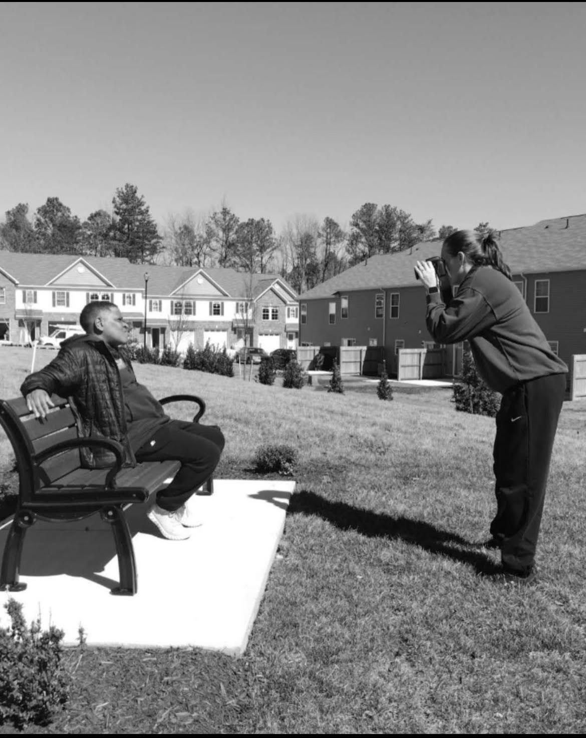 Richmond, VA- Behind the scenes of a portrait shoot.