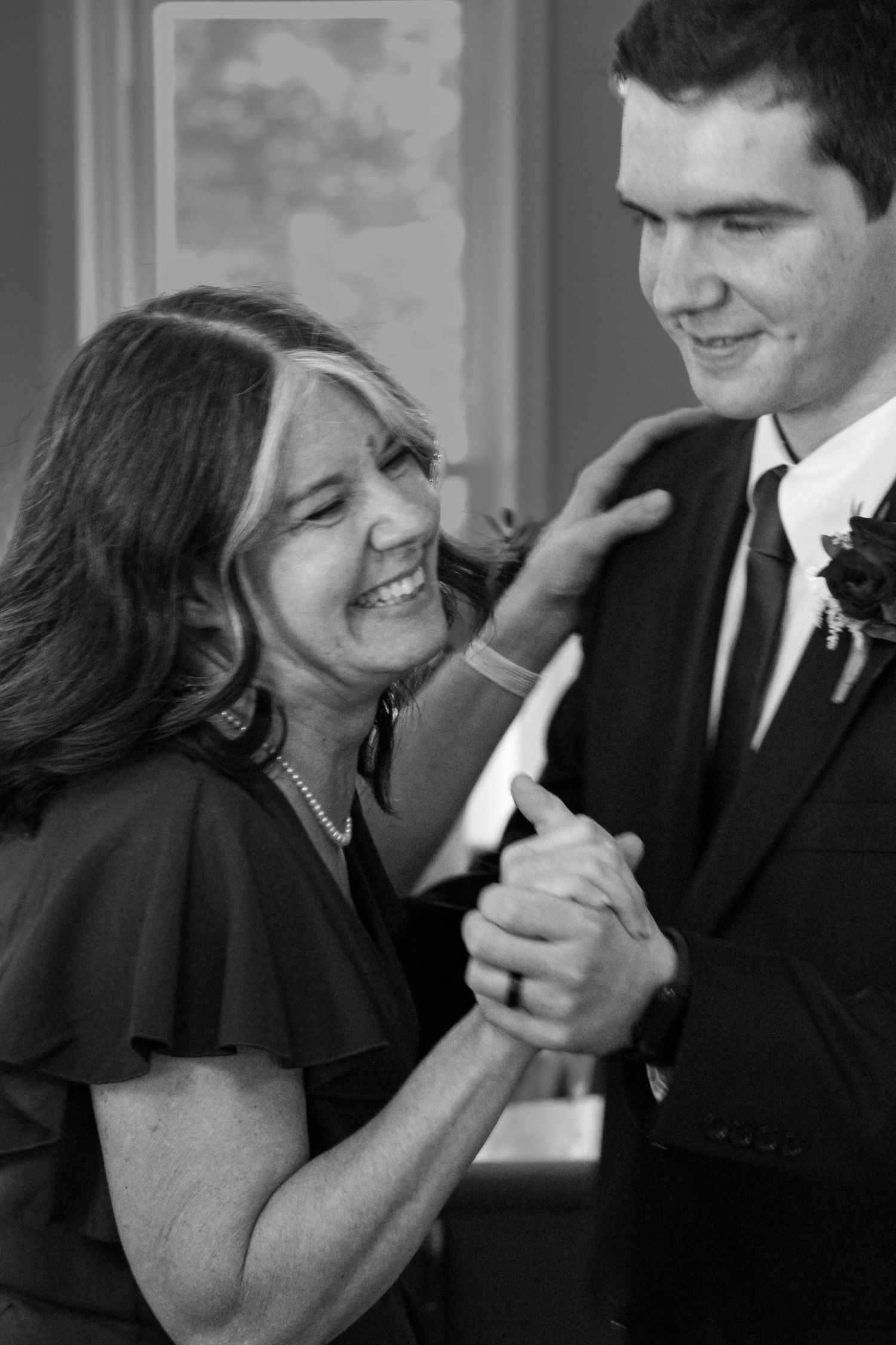 Goochland, VA Wedding- The groom and his mother dancing.