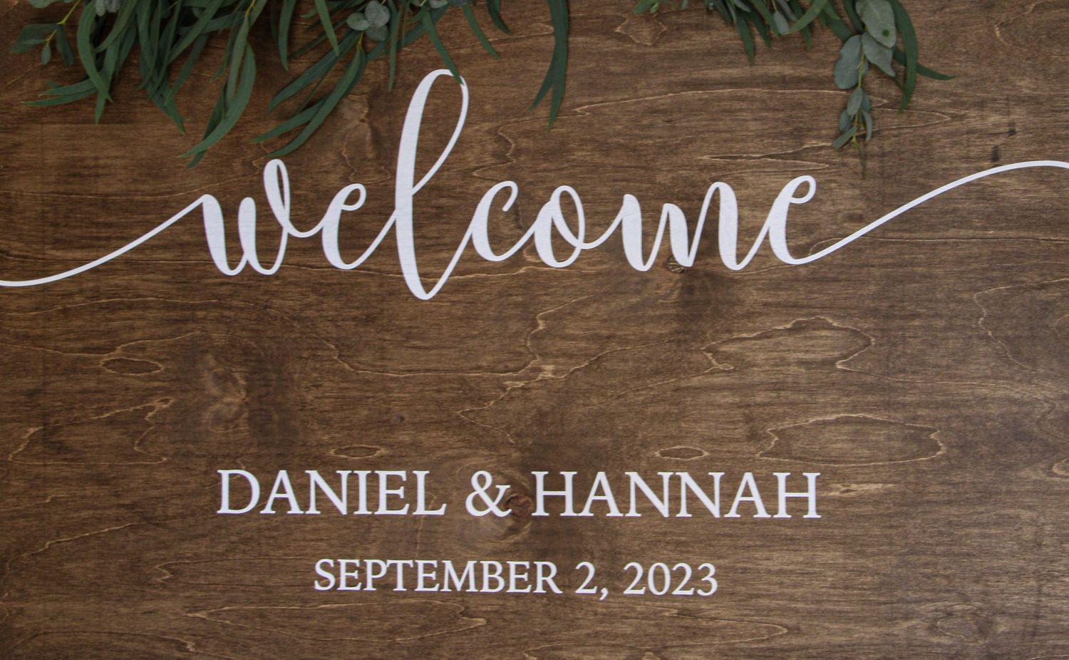 Goochland, VA Wedding- The entryway.