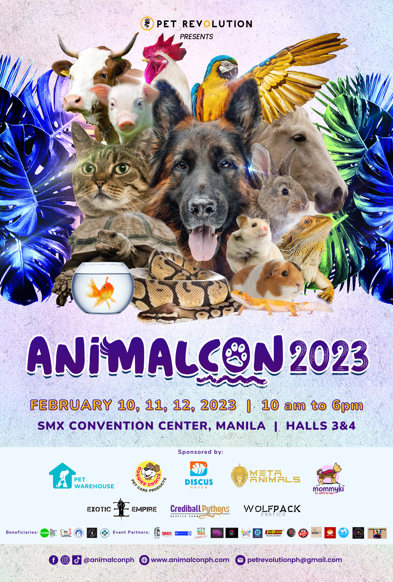NEW ANIMALCON 2023 OFFICIAL POSTER 27 × 40